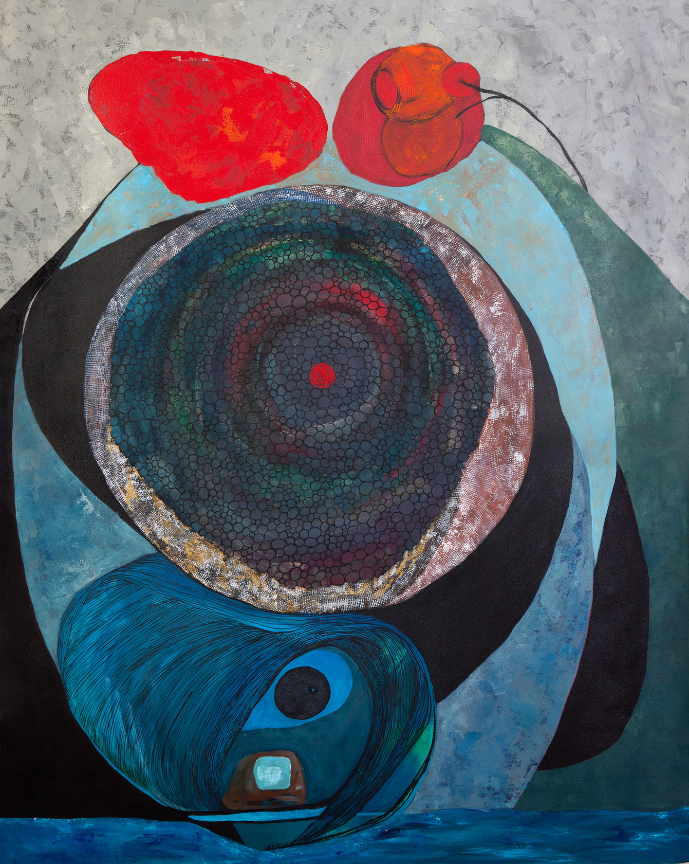 Merikokeb Berhanu, Untitled XXVIII, 2017