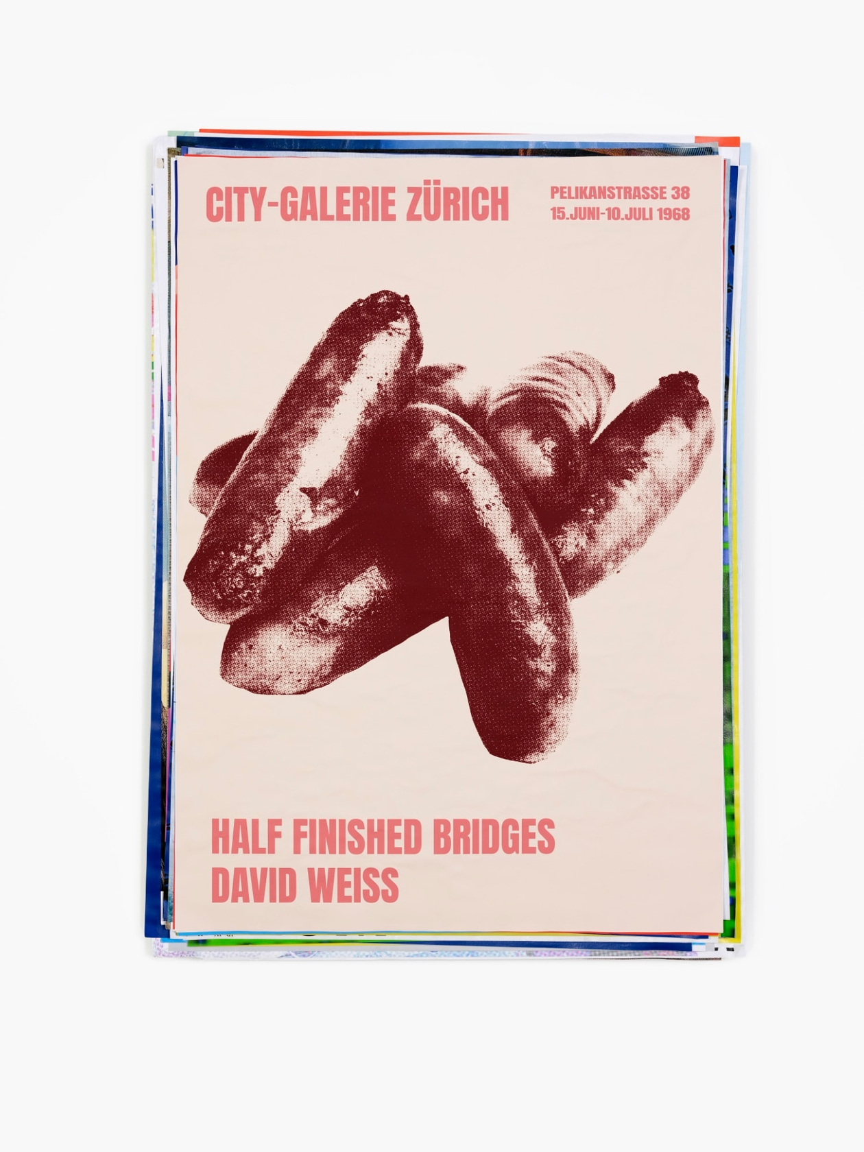 Ryan Gander, Phantom Ambition (Half finished bridges), 2024