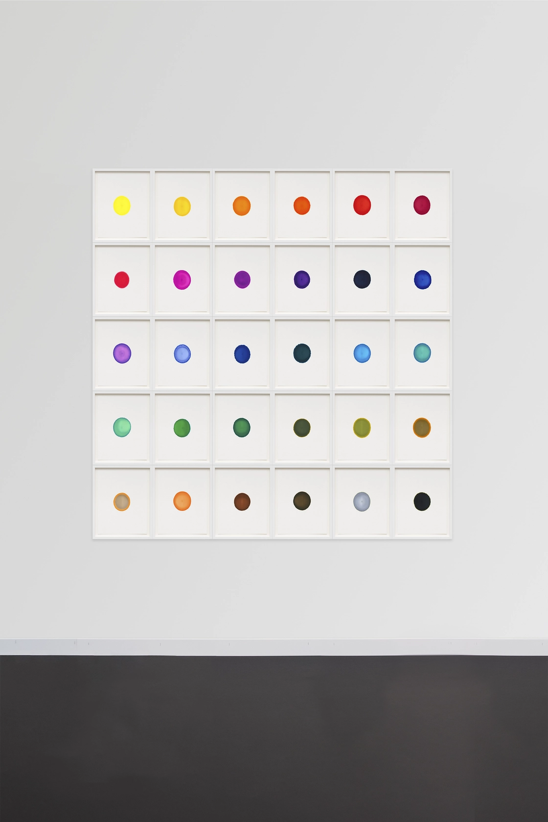 Ceal Floyer, Ink On Paper (Set Of 30), 2016