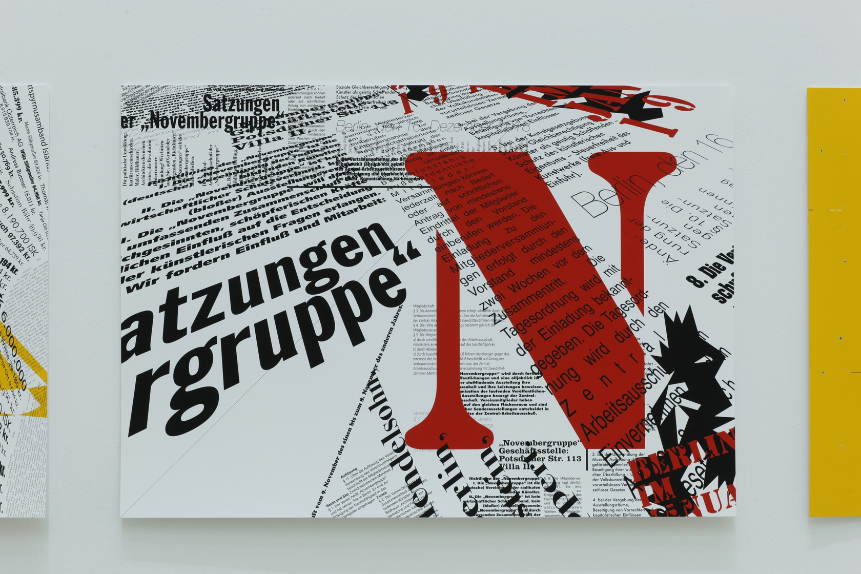 Rules Series Prints, 2012 (detail) DIN A1 pigment prints Photo © Carsten Eisfeld