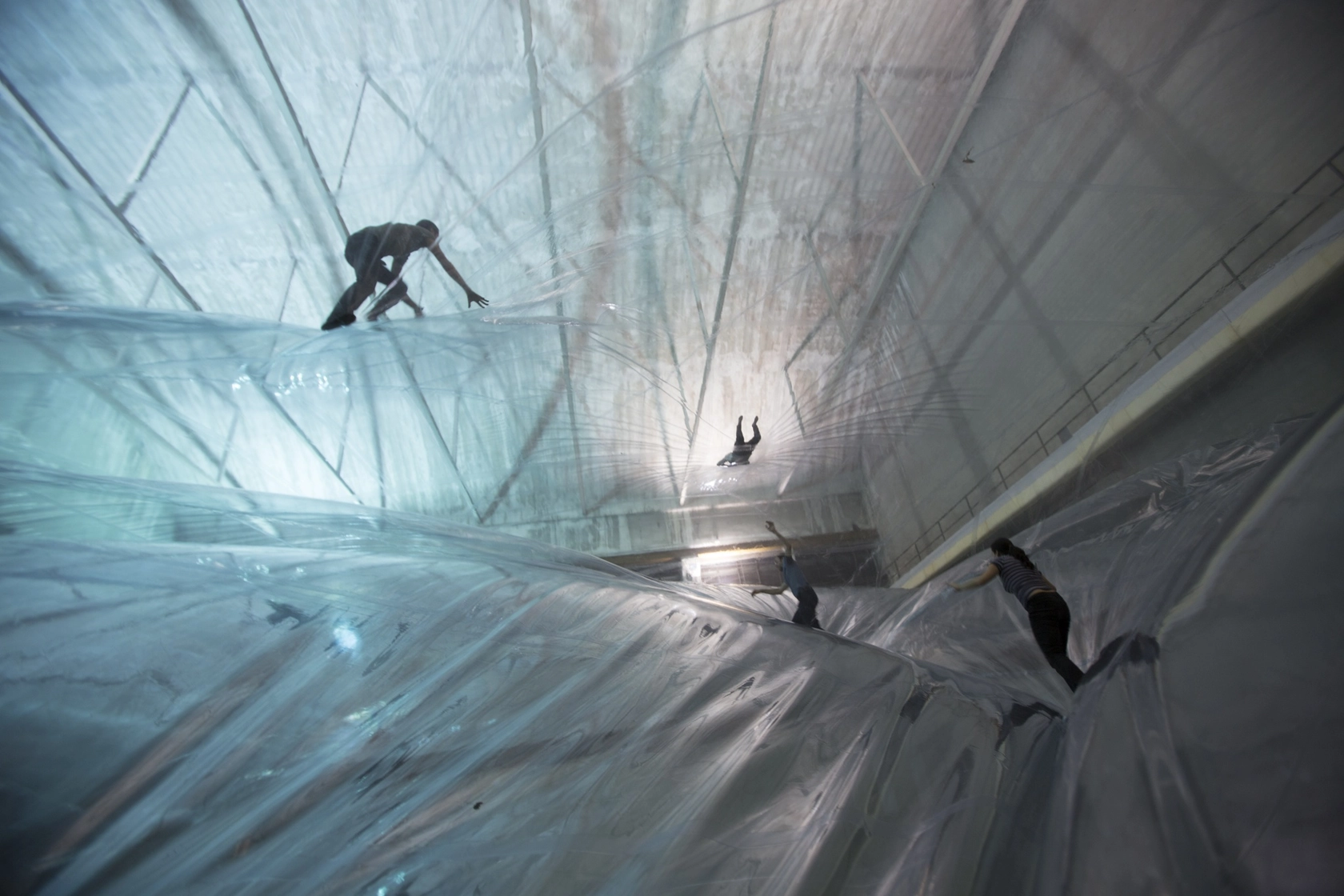 Exhibition view On Space Time Foam, 2013 Pirelli HangarBicocca, Milan Photo &copy; Alessandro Coco