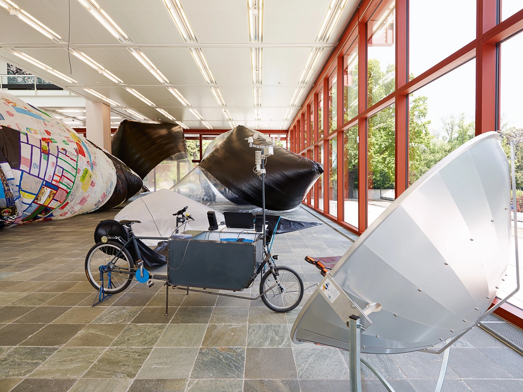 Exhibition view Becoming Aerosolar, 2015 21er Haus &ndash; Museum of Contemporary Art, Vienna Photo &copy; Johannes Stroll