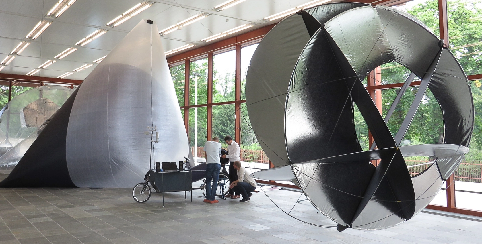 Exhibition view Becoming Aerosolar, 2015 21er Haus &ndash; Museum of Contemporary Art, Vienna Photo &copy; Johannes Stroll