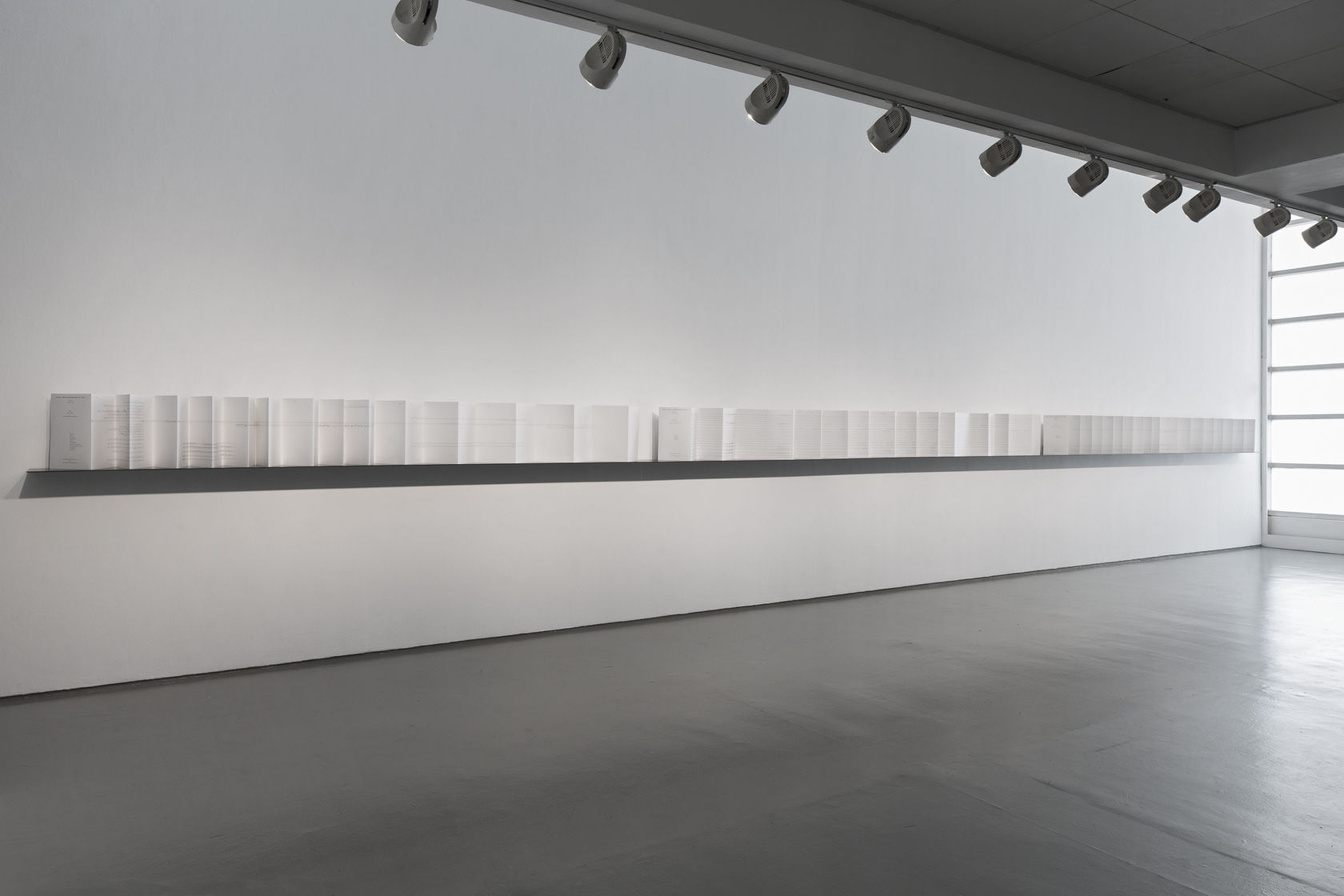 Exhibition view No Names, No Title, 2014&ndash;15 Tel Aviv Museum of Art, Tel Aviv Photo &copy; Elad Sarig
