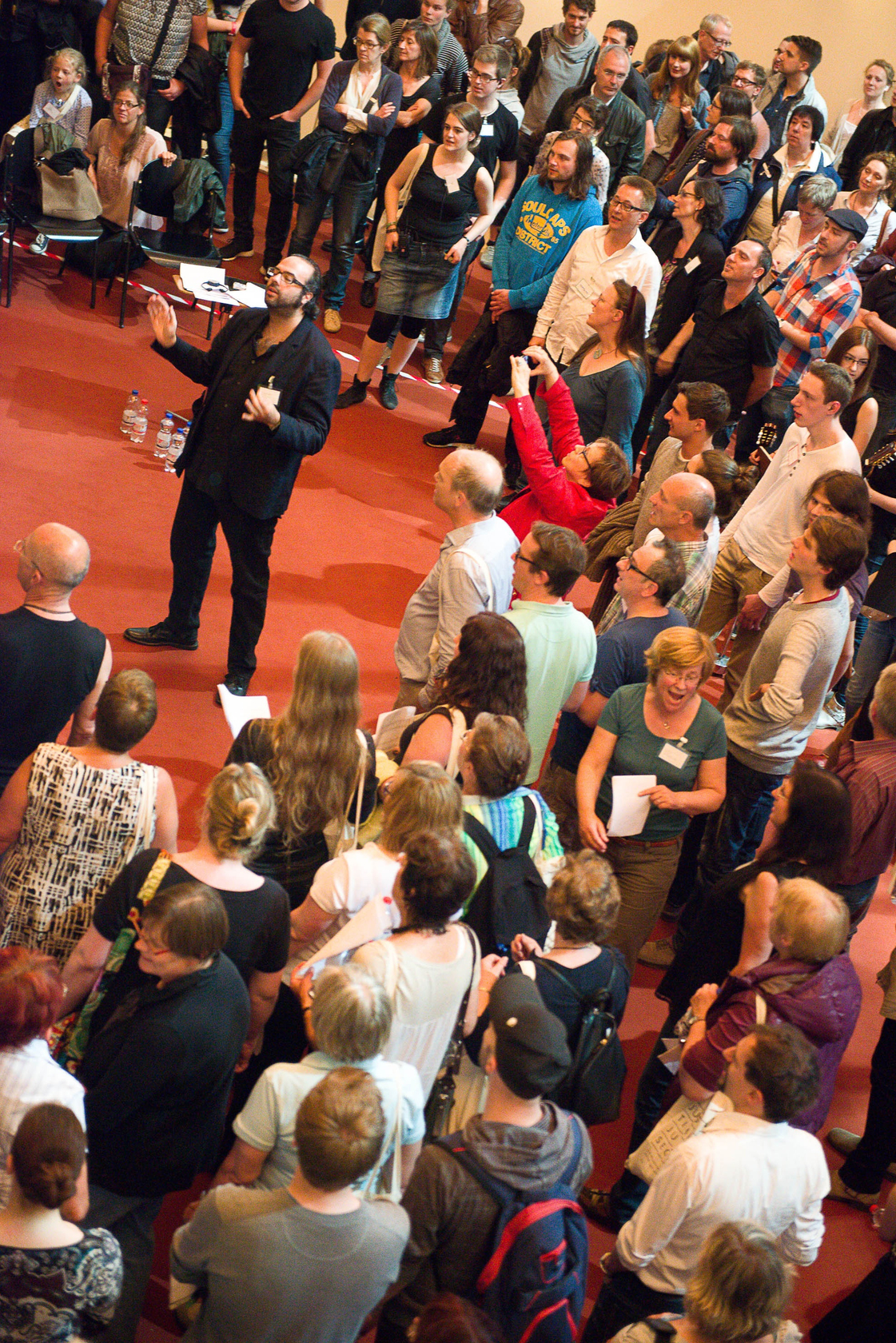 Just in Time, Just in Sequence, 2014 Schauspielhaus, Bochum Photo &copy; Ari Benjamin Meyers
