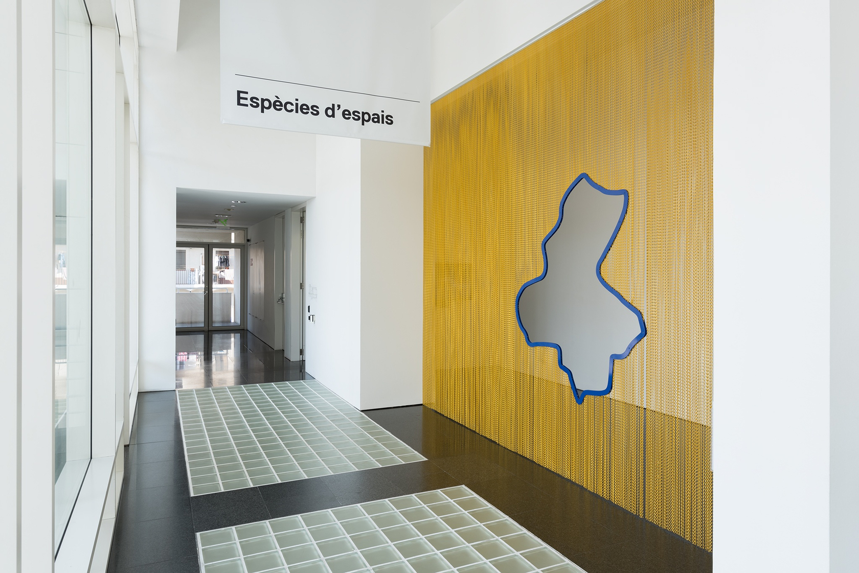 Exhibition view Species of Spaces, 2015–16 Museu d’Art Contemporani de Barcelona Photo © Roberto Ruiz, MACBA