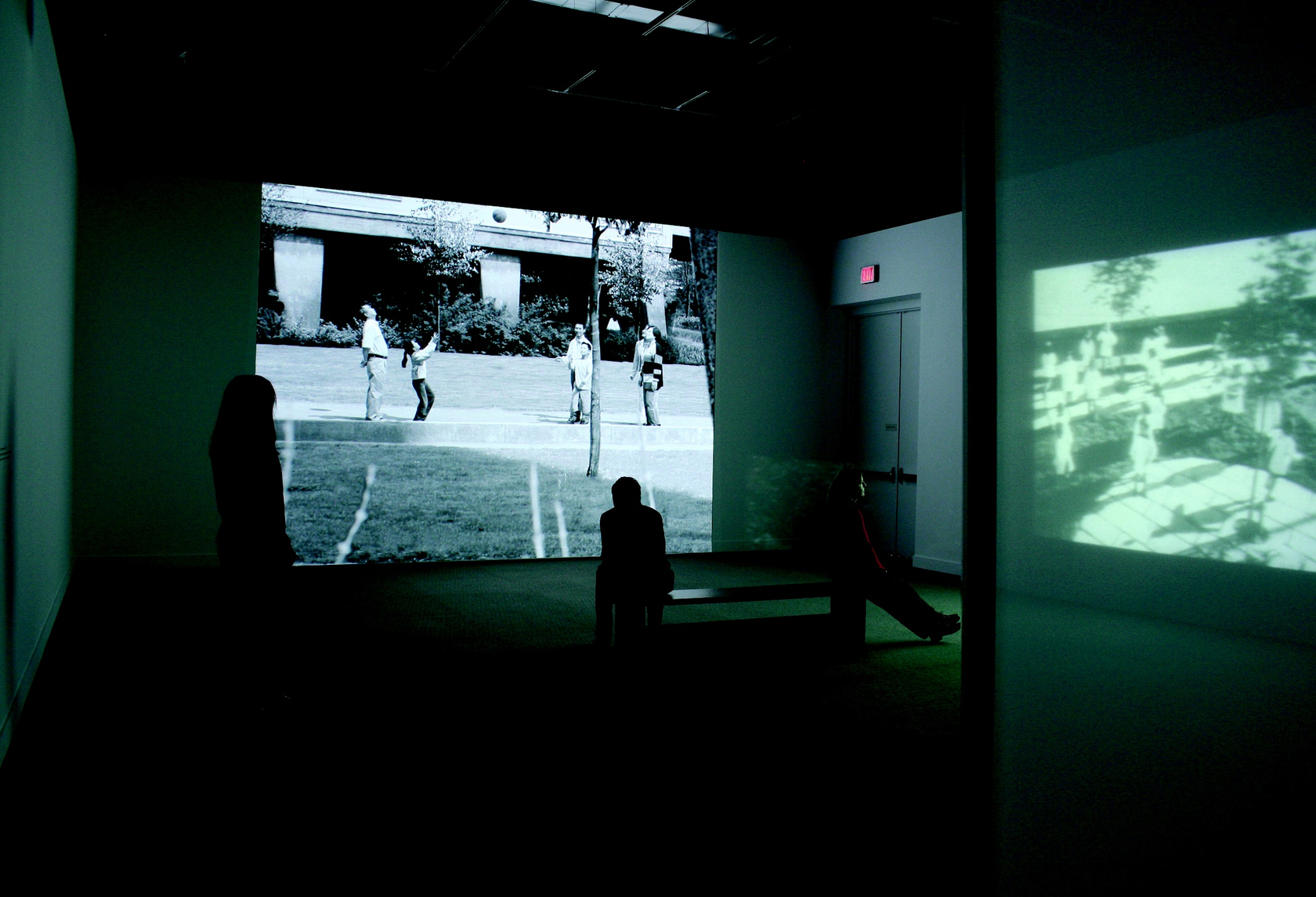 Exhibition view David Claerbout, 2008 MIT List Visual Arts Center, Boston Photo © MIT List Visual Arts Center