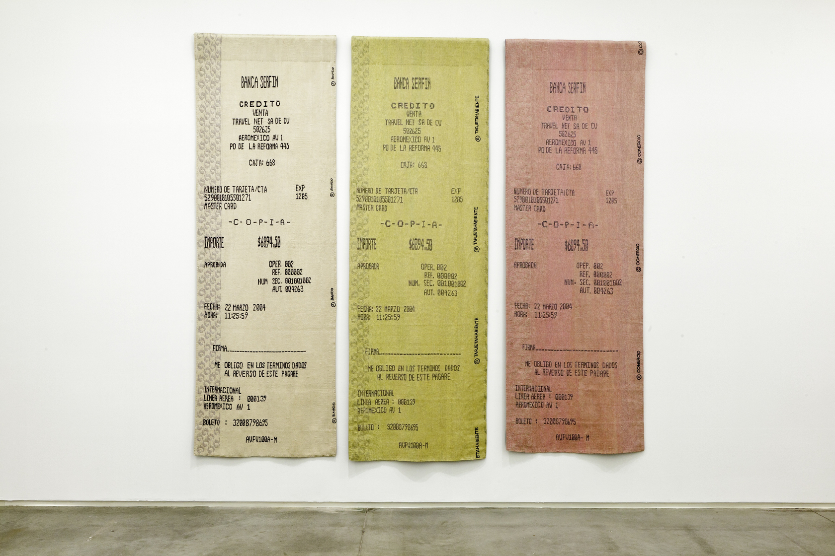 Exhibition view Nobody Needs To Know The Price Of Your Saab, 2011 Institute of Contemporary Art, Boston Photo © John...