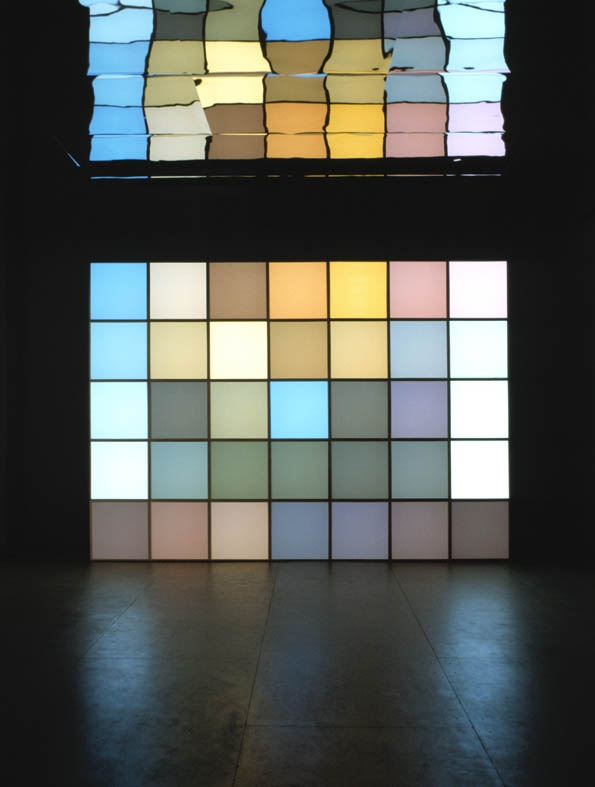 Angela Bulloch, Macro World: One Hour3and Canned, 2002. Exhibition view: Macro World: One Hour3and Canned, Schipper & Krome, Berlin, 2002....