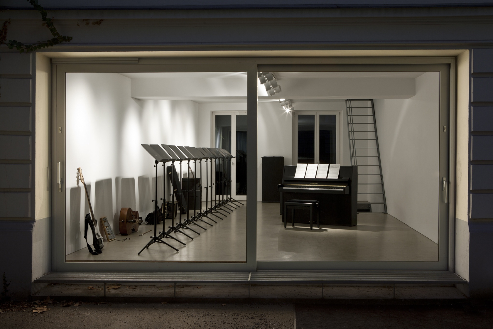 Songbook (ES13), 2013 (rehearsal position) Printed score on paper, music stands The Songbook (ES 13) consists of 13 compositions that...