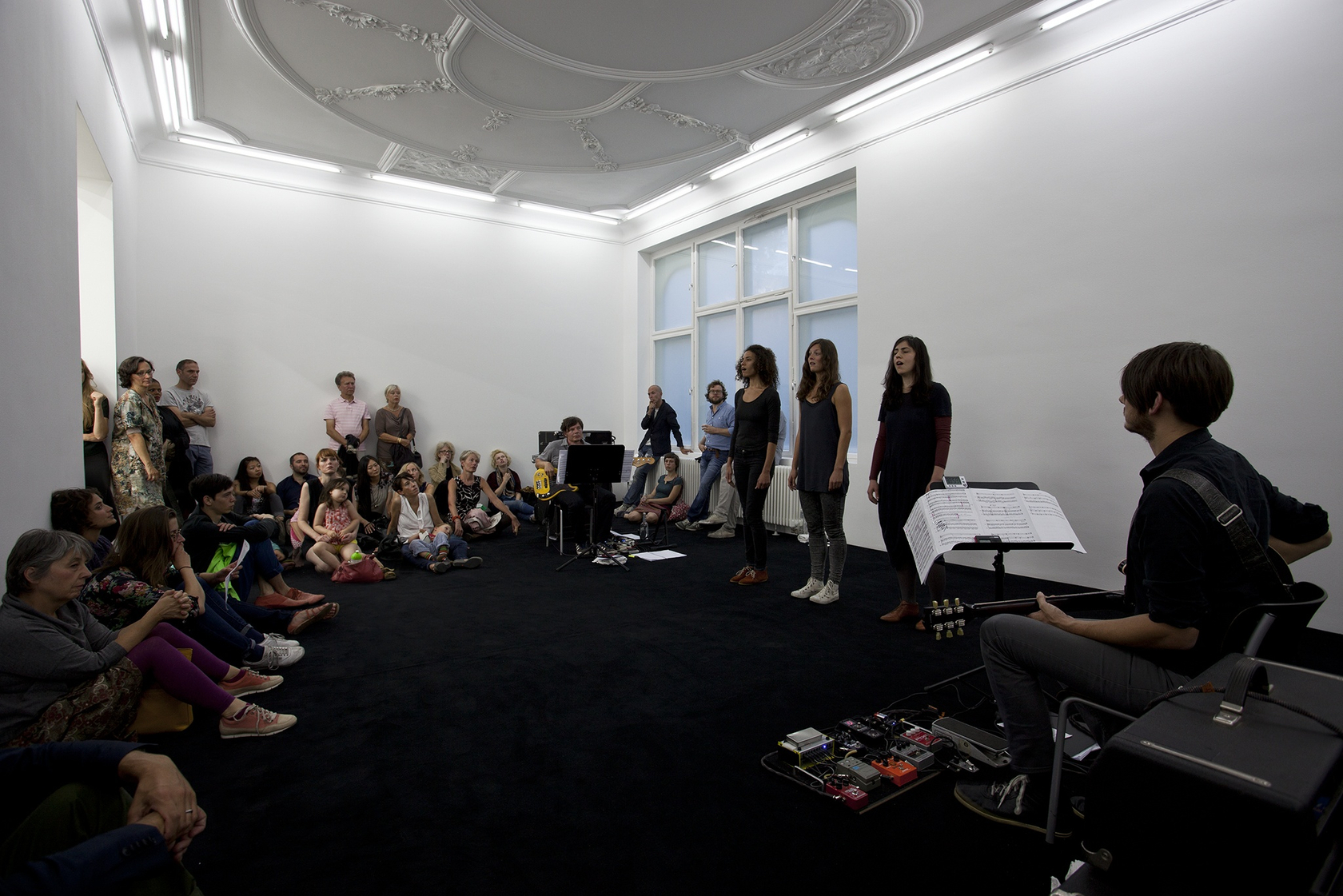 Serious Immobilities, 2013 Performance Composition for electric guitar, electric bass and female voice Duration variable The work is a music...