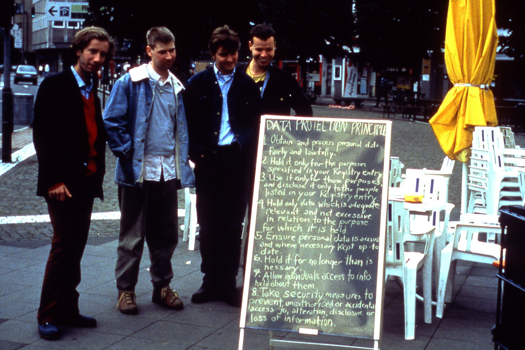 Exhibition view: Angela Bulloch, Rules Series, Esther Schipper, Cologne, 1993. Photo &copy; Lothar Schnepf