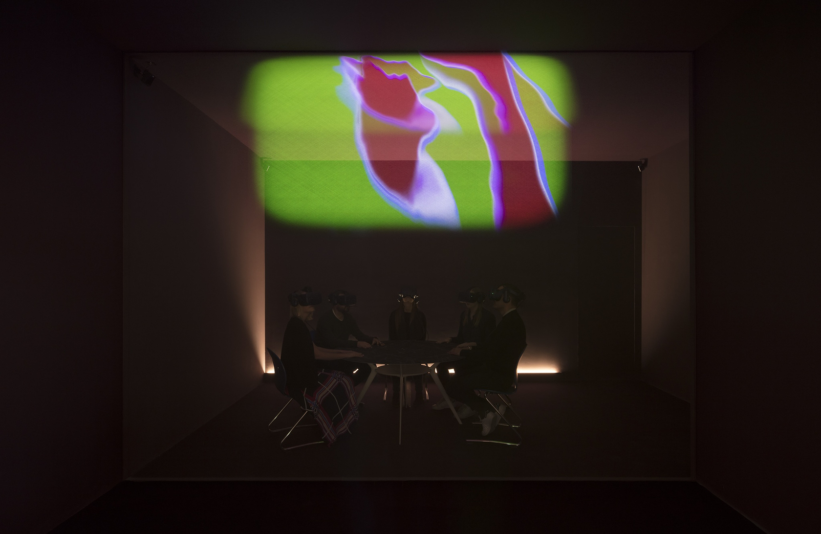 Endodrome, 2019 Virtual reality environment Duration and dimensions variable Soundscape by Corine Sombrun Supported by HTC VIVE Arts Exhibition view:...