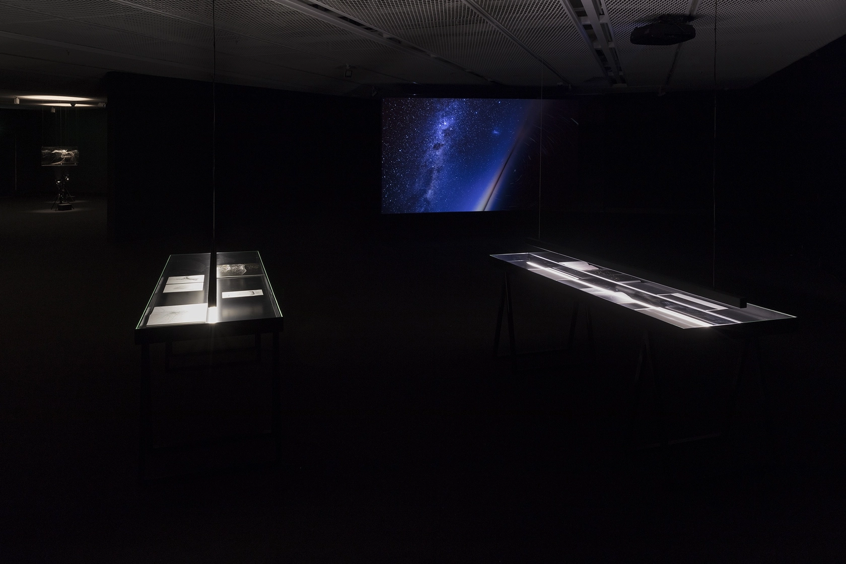 Exhibition view: Aerographies, Fosun Foundation, Shanghai, 2018 Photo &copy; Andrea Rossetti