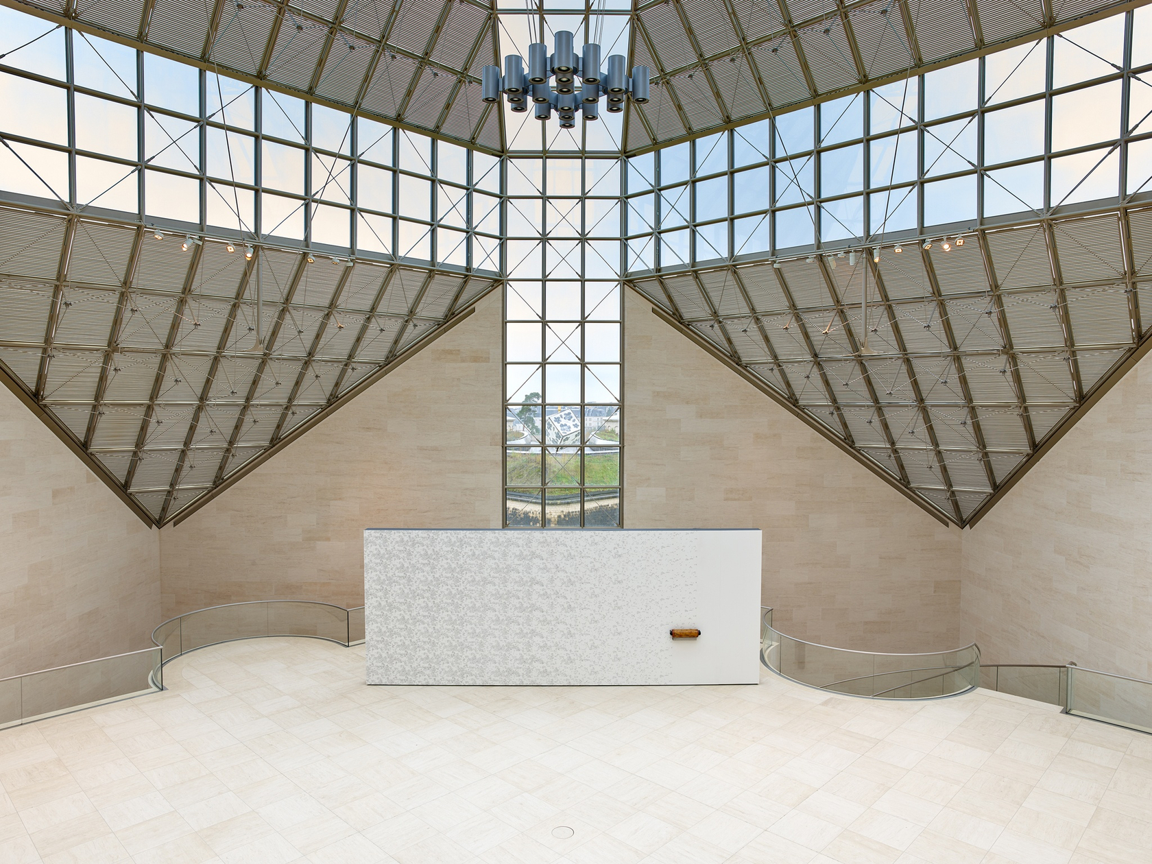 All of a Tremble (Delusion, Devotion), 2017 Modified vintage wallpaper-printing roller, steel comb, pencil drawing on wallpaper, electric motor and...