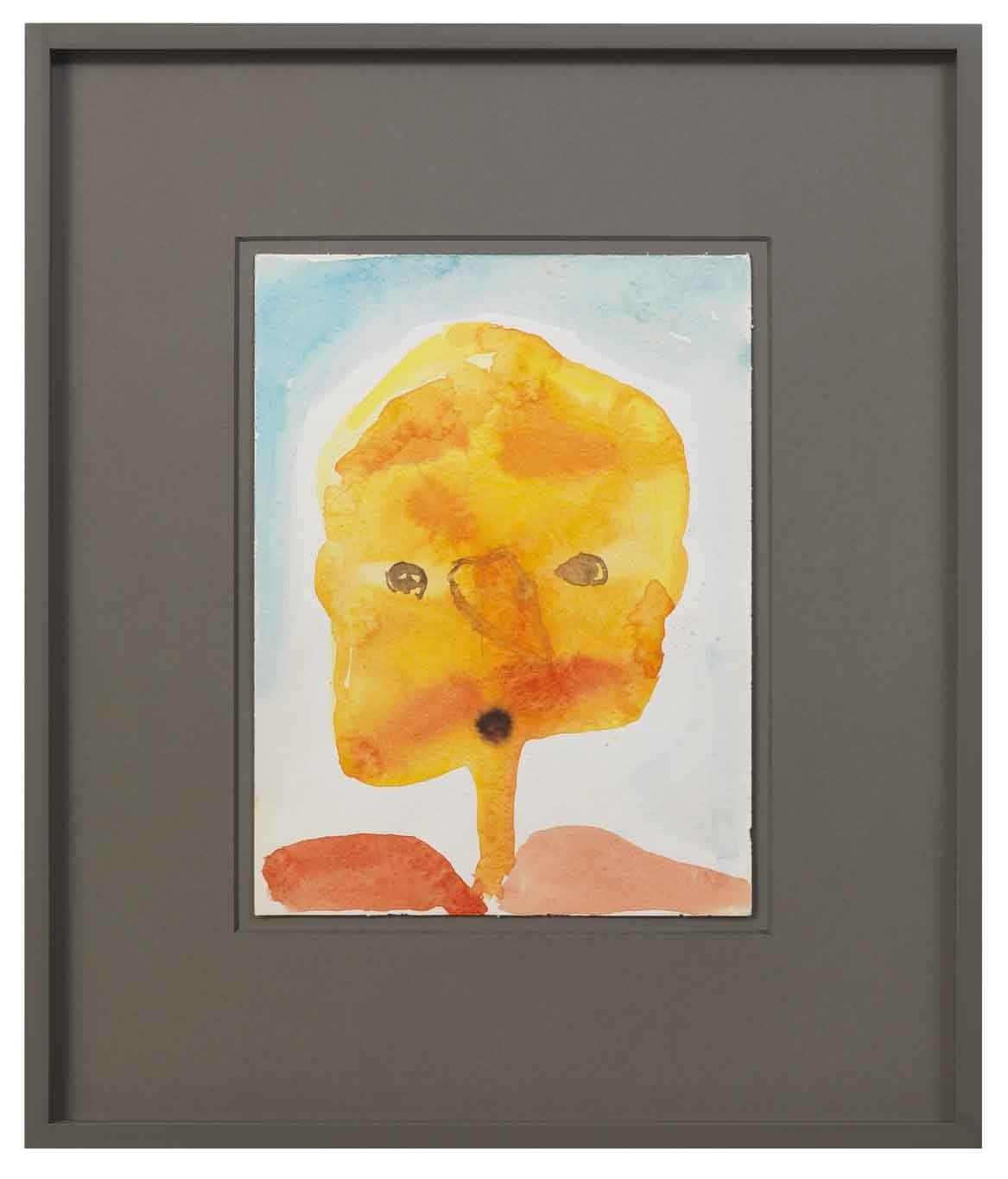 Untitled, 1982 Watercolor on paper 32 x 24 cm (unframed) 54,4 x 46,4 cm (framed) Photo © Jens Ziehe