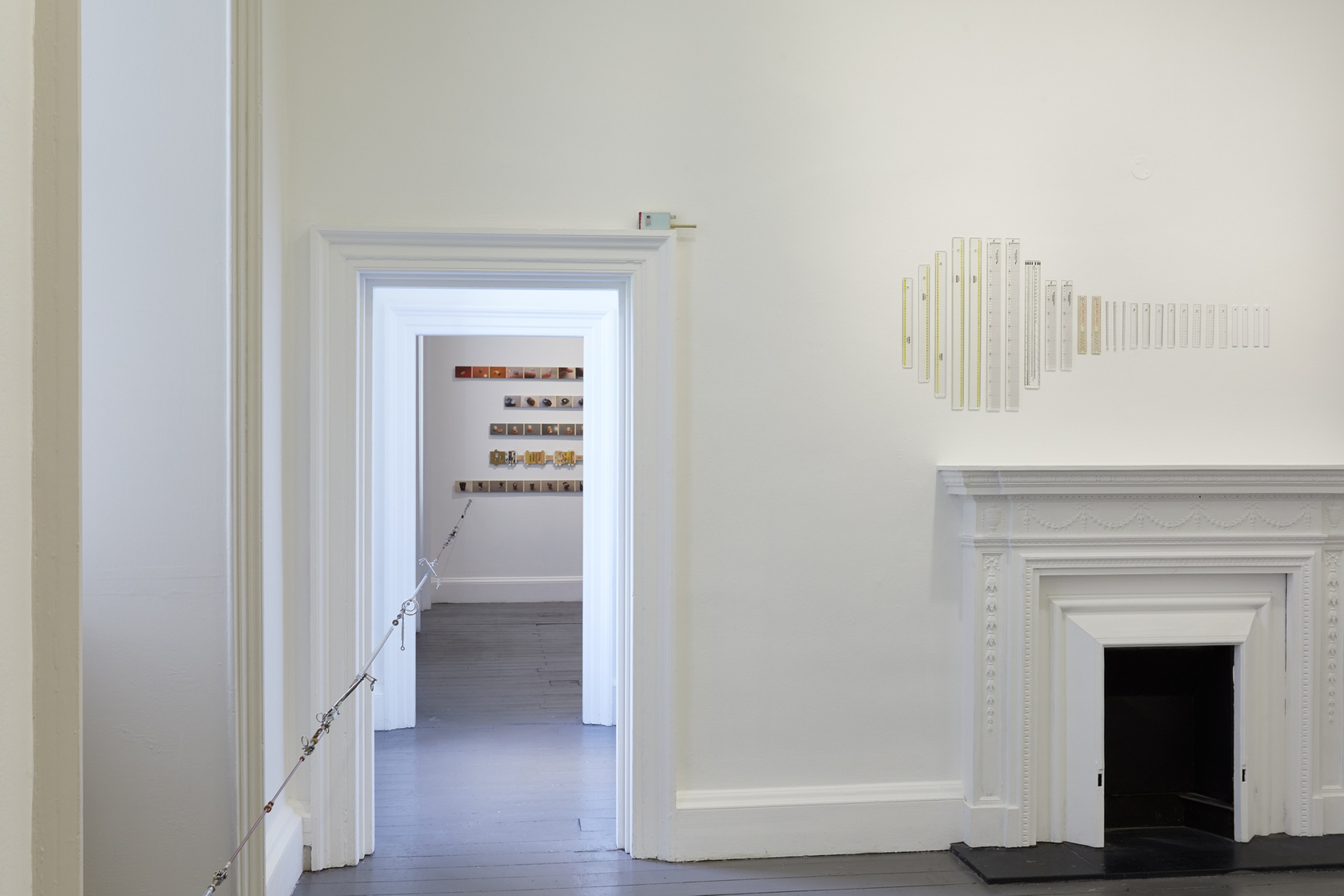 Exhibition view: Jac Leirner, Institutional Ghost, Irish Museum of Modern Art, Dublin, 2017 Photo © IMMA