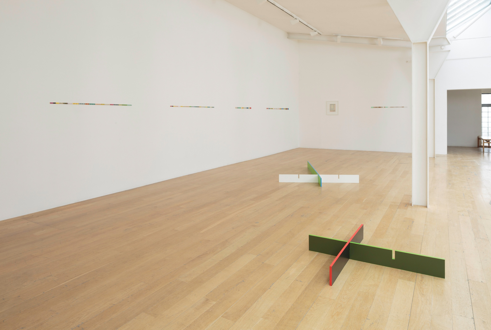 Exhibition view: Jac Leirner, Add It Up, The Fruitmarket Gallery, Edinburgh, 2017 Photo © Ruth Clark