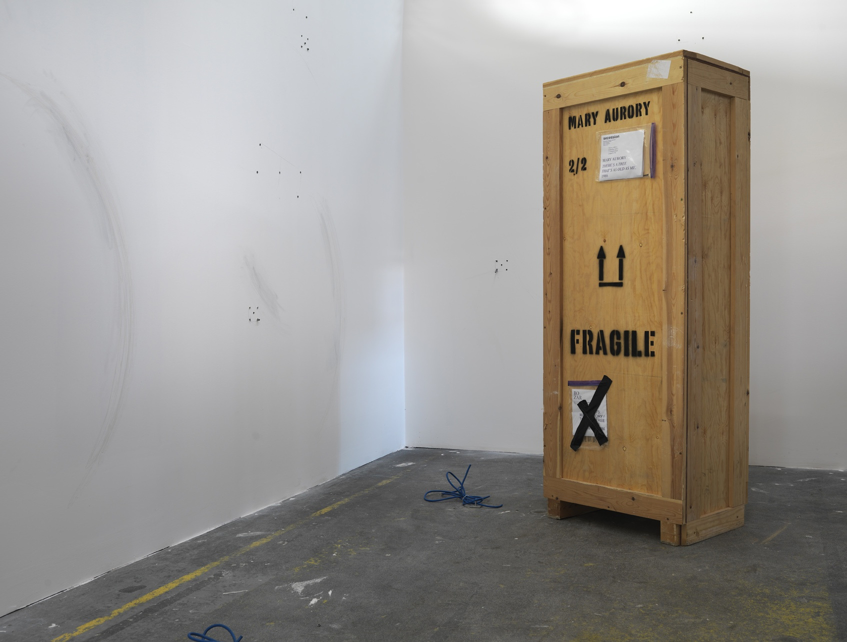 Exhibition view Locked Room Scenario, 2011 Artangel, London Photo © J Abrams