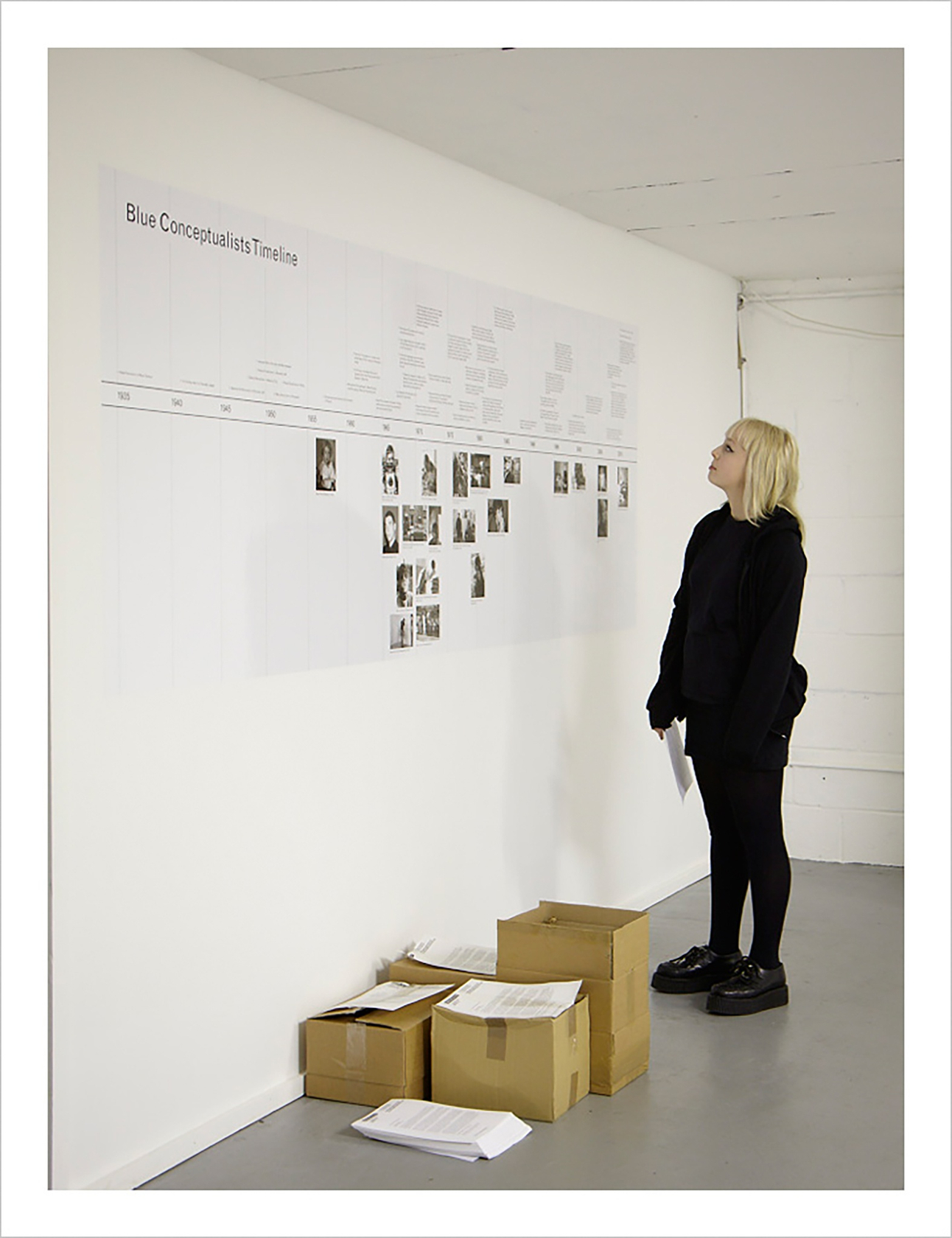 Exhibition view Locked Room Scenario, 2011 Artangel, London Photo © J Abrams