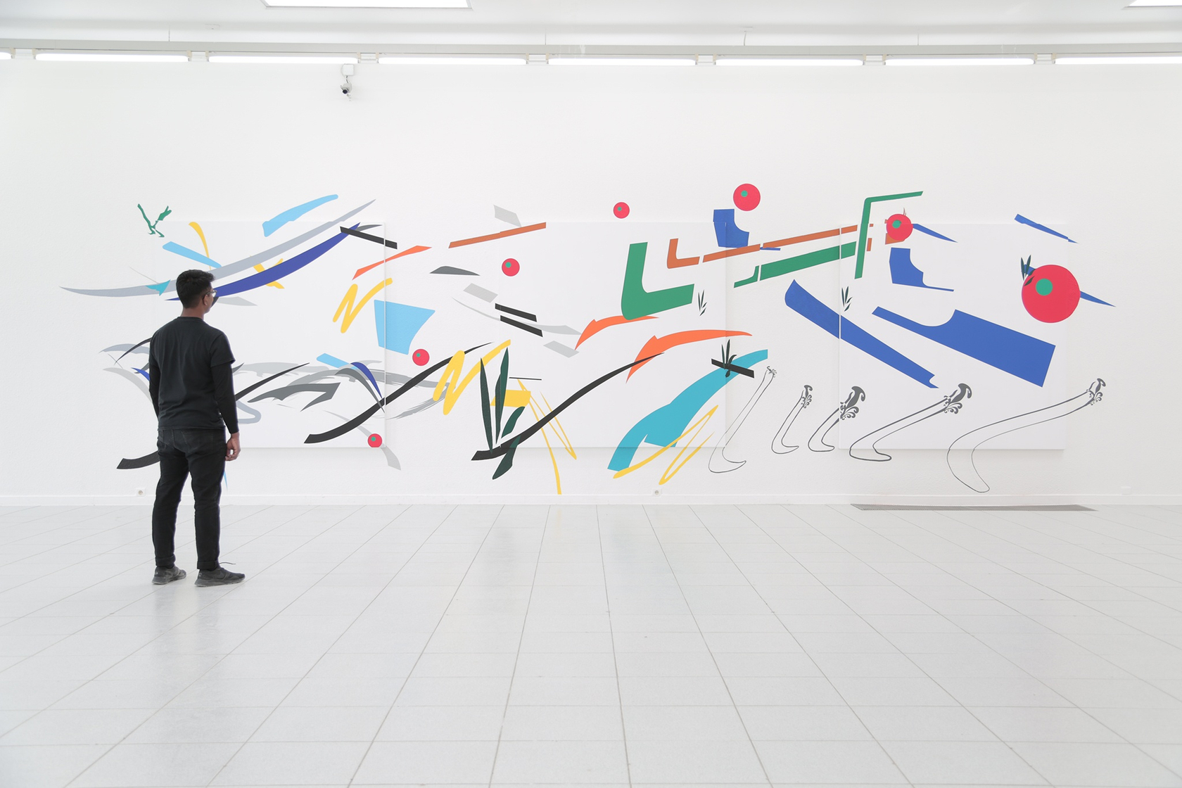 Bad Language (The Iconography And Abstraction Of Thrill Explored), 2015 To stand amongst the elements and to interpret what one...