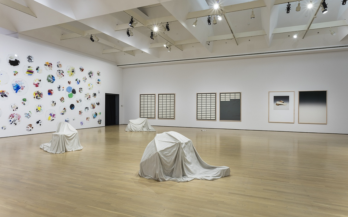 Exhibition view Including sculptures of the I Is... series: I is ... (IV), I Is... (V) and I Is... (VI)...