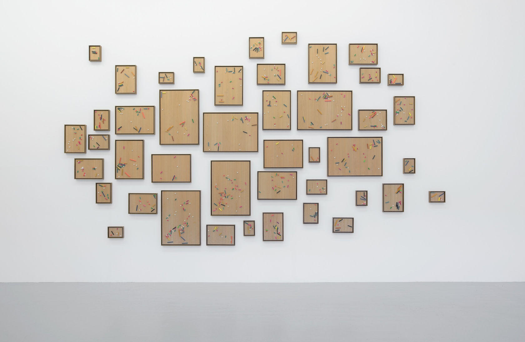 Exhibition view, Heterotopias. Avant-gardes in Contemporary Art, Museum of Modern and Contemporary Art and Aubette 1928, Straßbourg, France, 2016 ©...