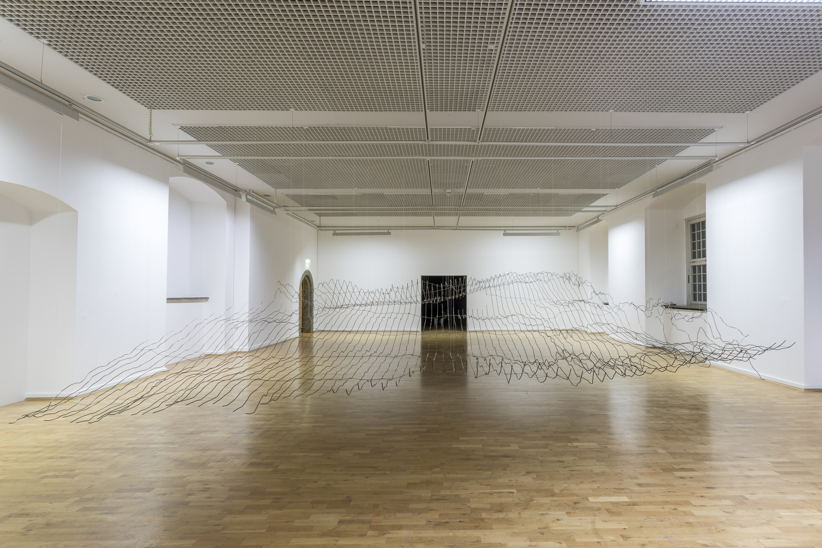 Exhibition view: Julius von Bismarck, Gewaltenteilung, Städtische Galerie Wolfsburg, 2017. Photo © Frank Sperling