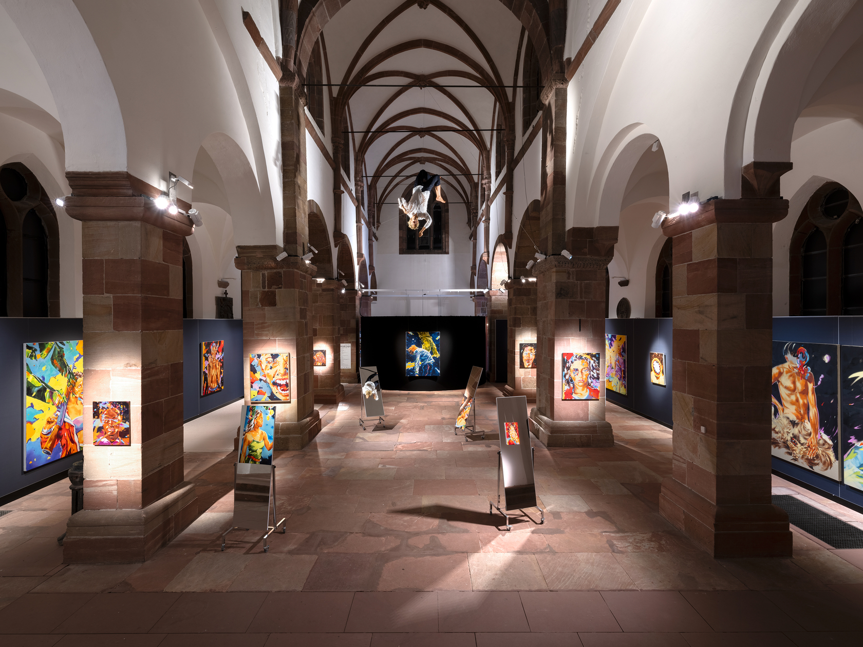 Exhibition view: Norbert Bisky, Walküren, Museum Andreasstift, Worms, 2024. Photo: © Valentin Wedde. © the artist / VG Bild-Kunst, Bonn...