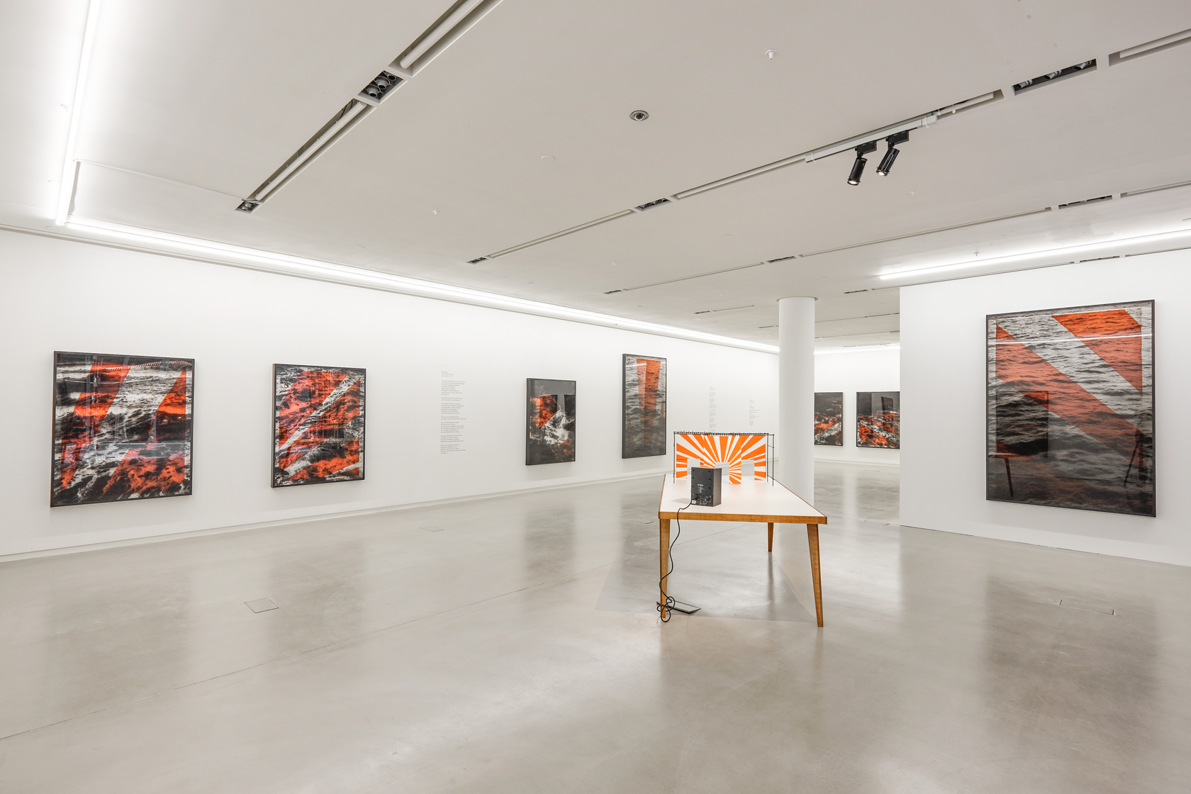Exhibition view: Saâdane Afif, Quoi ? – L’Eternité, Atelier Hermès, Seoul, 2016. Photo © Atelier Hermès