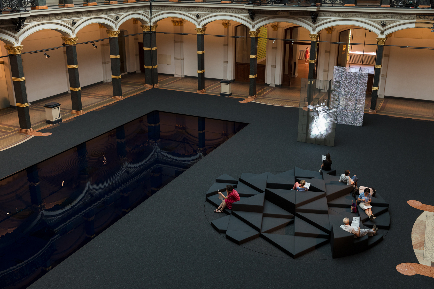 Exhibition view: Philippe Parreno, Gropius Bau, Berlin, 2018. Photo @ Andrea Rossetti