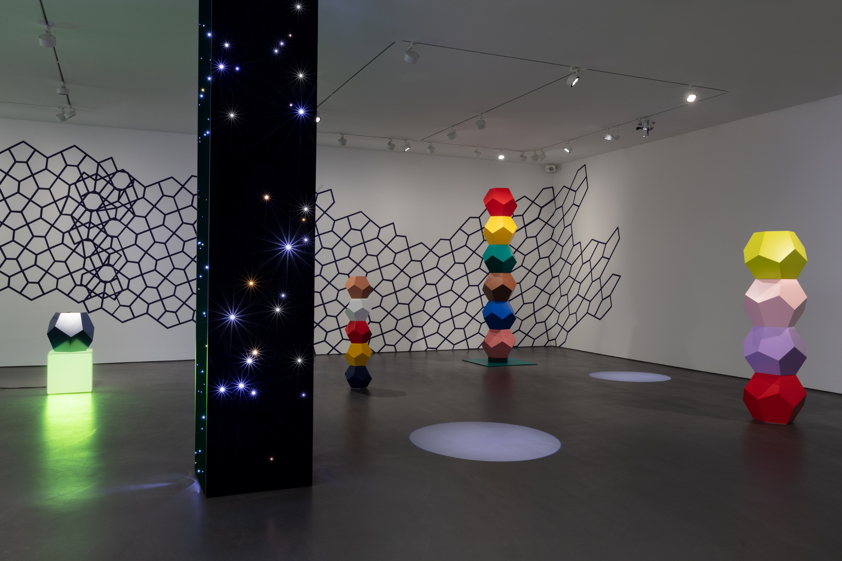 Exhibition view: Angela Bulloch, Animal Vegetable Mineral, Esther Schipper, Berlin, 2021. Photo © Andrea Rossetti