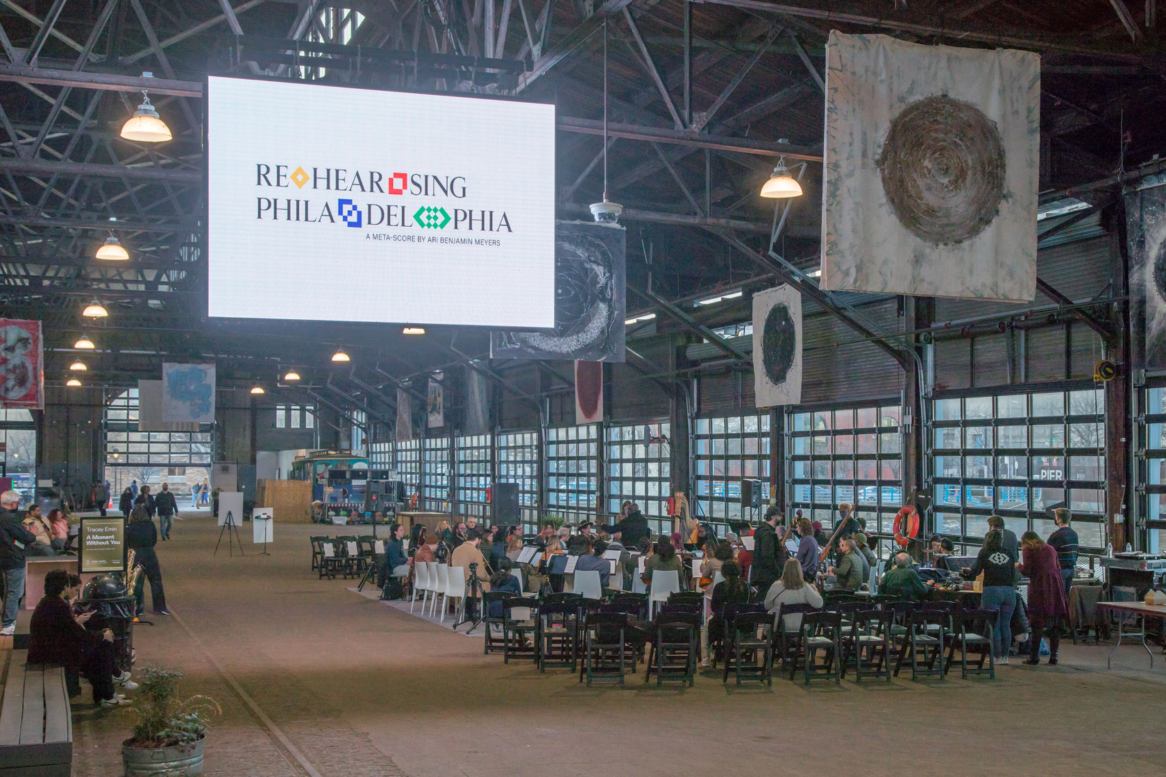 Ari Benjamin Meyers, Reahearsing Philadelphia, Various Locations, Philadelphia, Pennsylvania, 2021. Photo © Conrad Erb