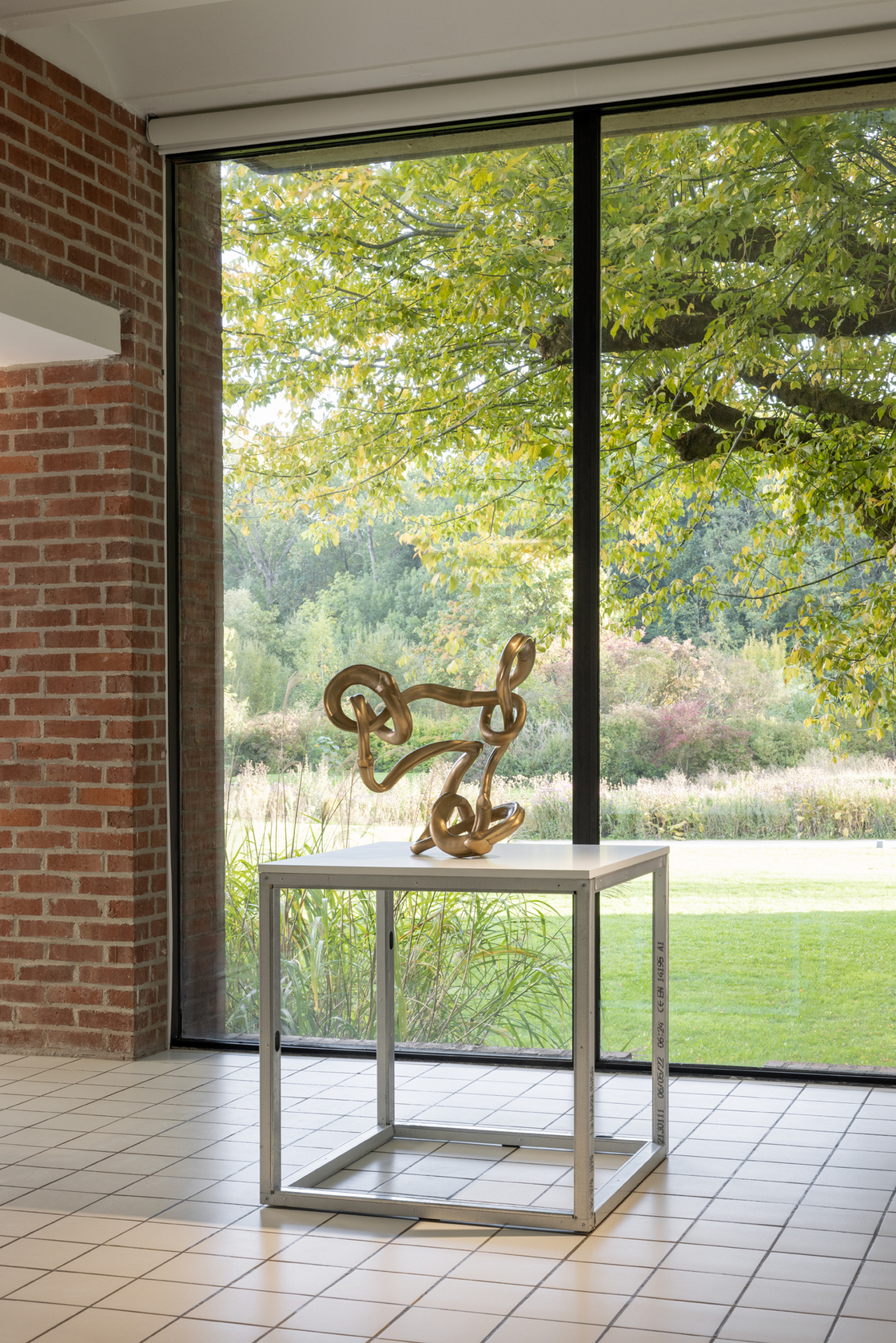 Exhibition view: Etienne Chambaud, Lâme, LaM, Lille Métropole Musée d'art moderne, d'art contemporain et d'art brut, 2022. Photo © Andrea...