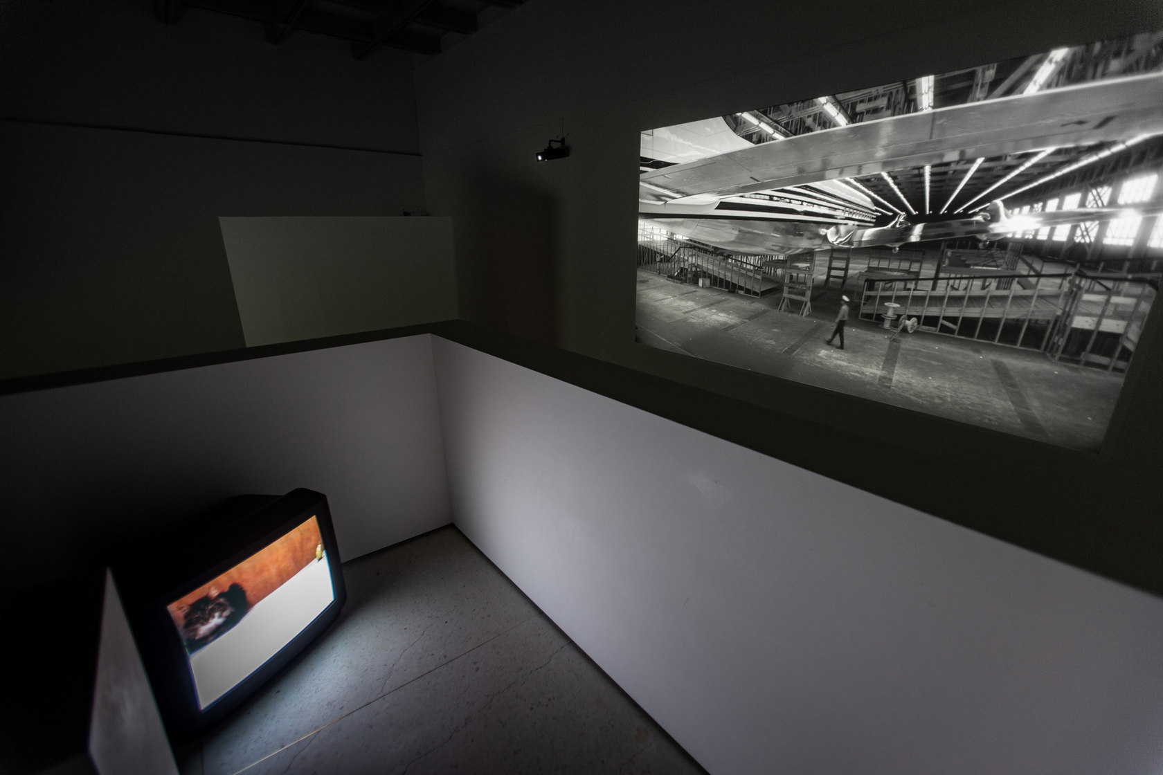 Exhibition view: David Claerbout, Meditation in Peace. Meditation in Pieces, Taipei Fine Arts Museum, Taipei, 2023. Courtesy the artist and...