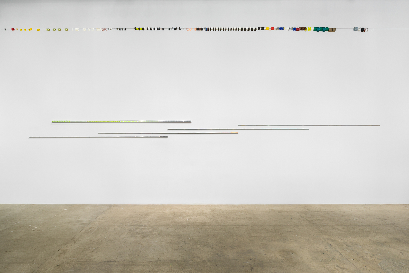 Exhibition view: Jac Leirner, Swiss Institute, New York, 2025. Photo © Daniel Pérez