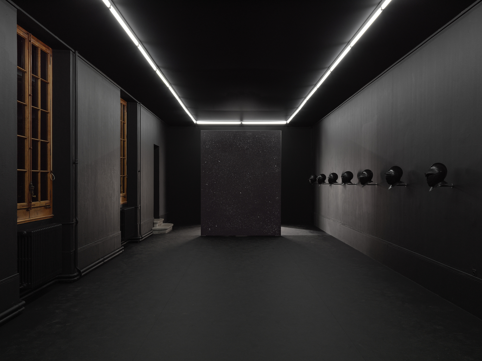 Exhibition view: Ugo Rondinone, when the sun goes down and the moon comes up, Musée d’art et d’histoire de Genève,...