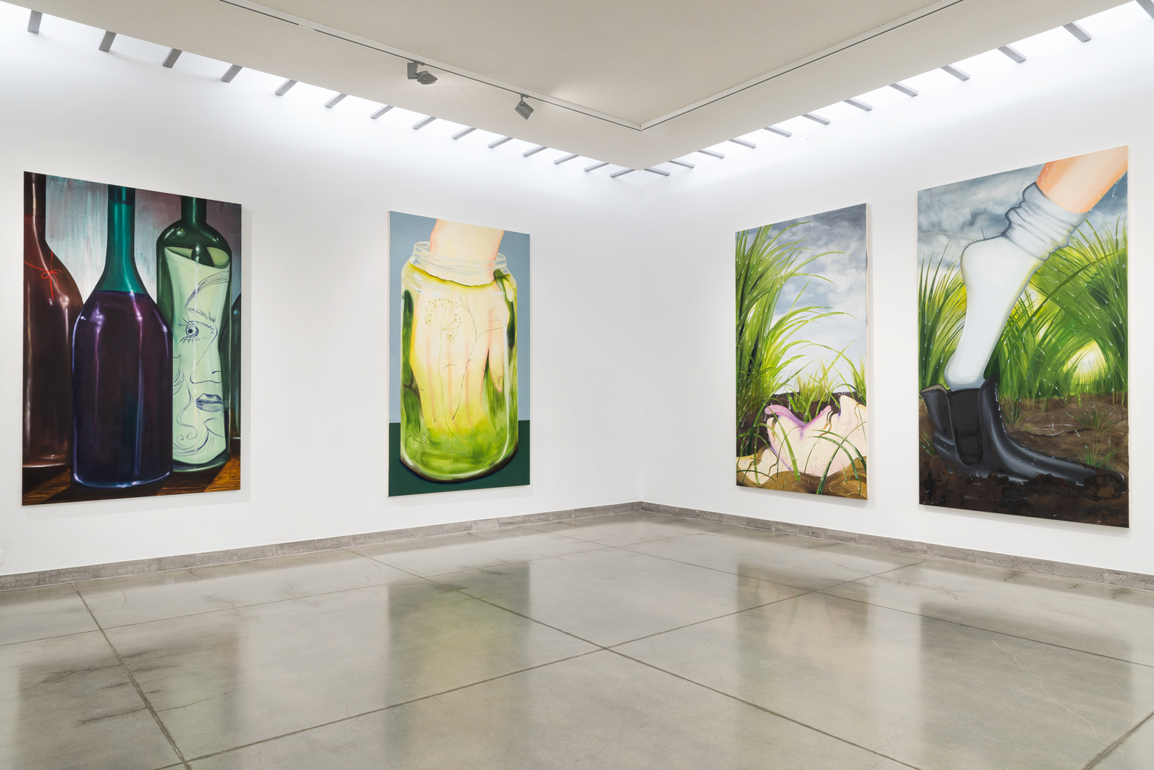 Exhibition view: Karolina Jabłońska, Preserves. Works from 2023-24, State Gallery of Art, Sopot, 2024. © Tomek Maryks