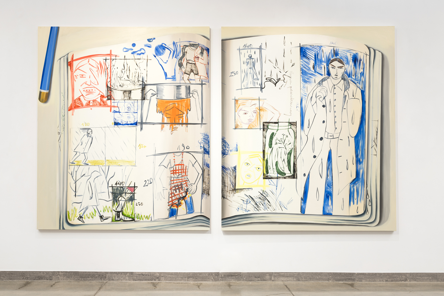 Exhibition view: Karolina Jabłońska, Preserves. Works from 2023-24, State Gallery of Art, Sopot, 2024. © Tomek Maryks