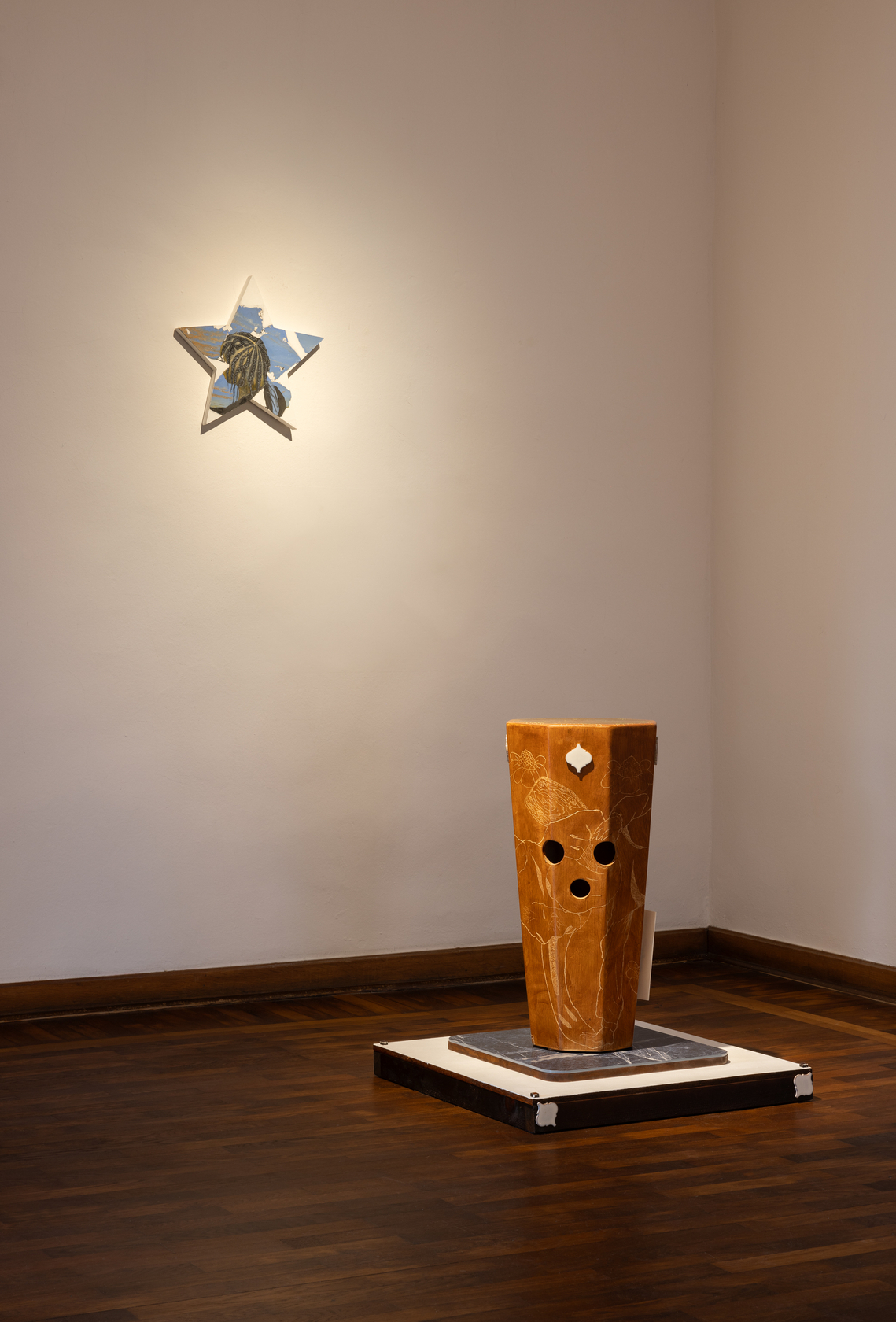 Exhibition view: Thomias Radin, Rhizome: Time of Revelation, Kunstverein Göttingen, 2024. Photo © Andrea Rossetti