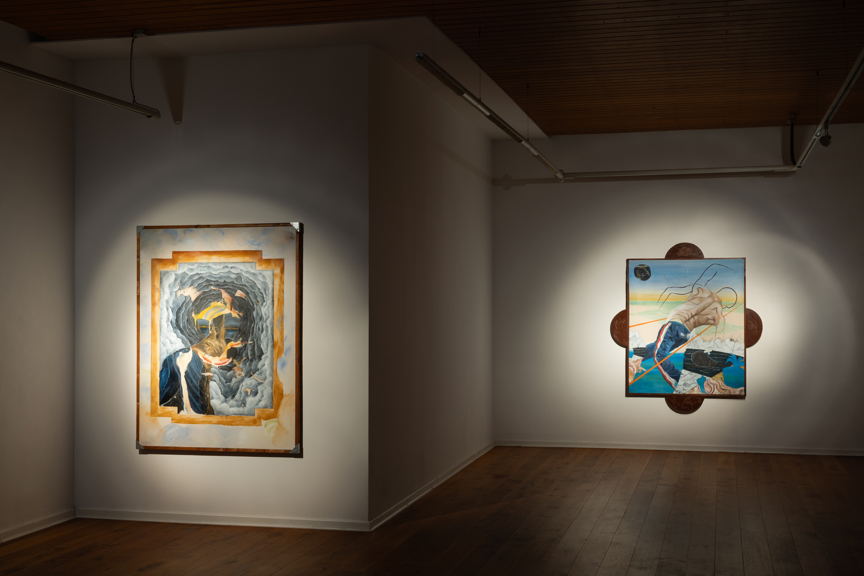 Exhibition view: Thomias Radin, Rhizome: Time of Revelation, Kunstverein Göttingen, 2024. Photo © Andrea Rossetti