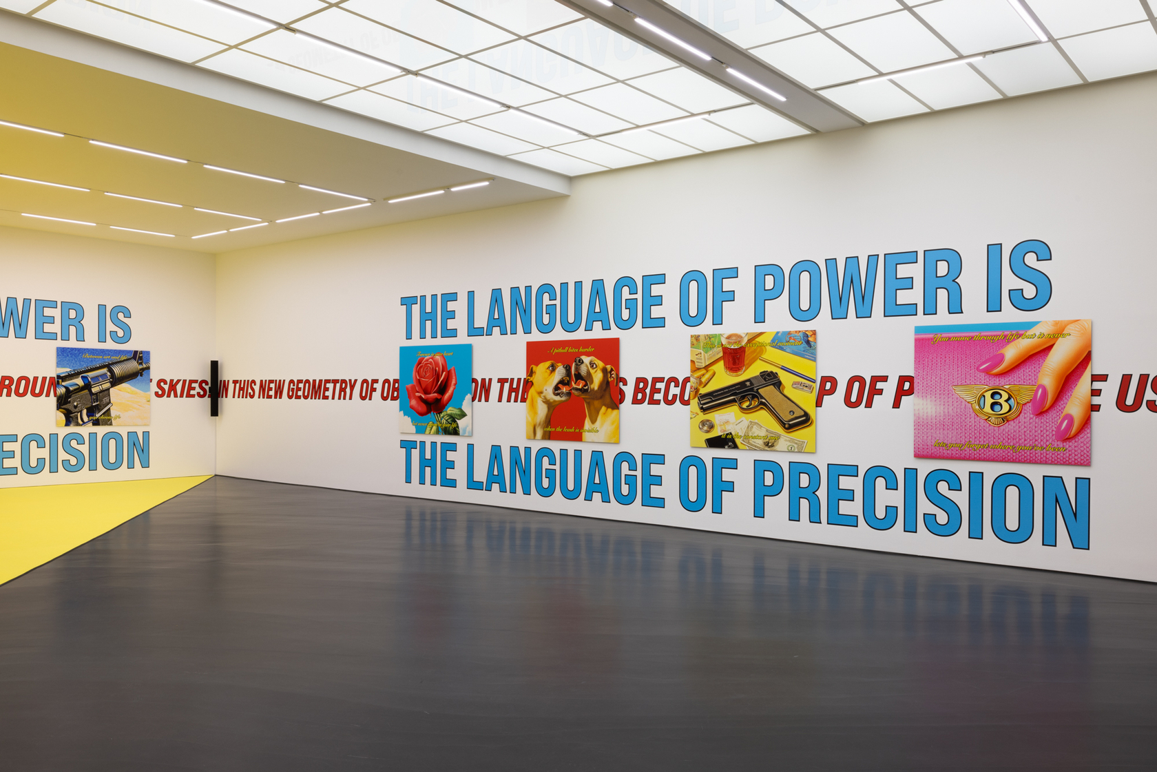 Exhibition view: Cemile Sahin, ROAD RUNNER, Esther Schipper, Berlin, 2025. Photo: © Andrea Rossetti