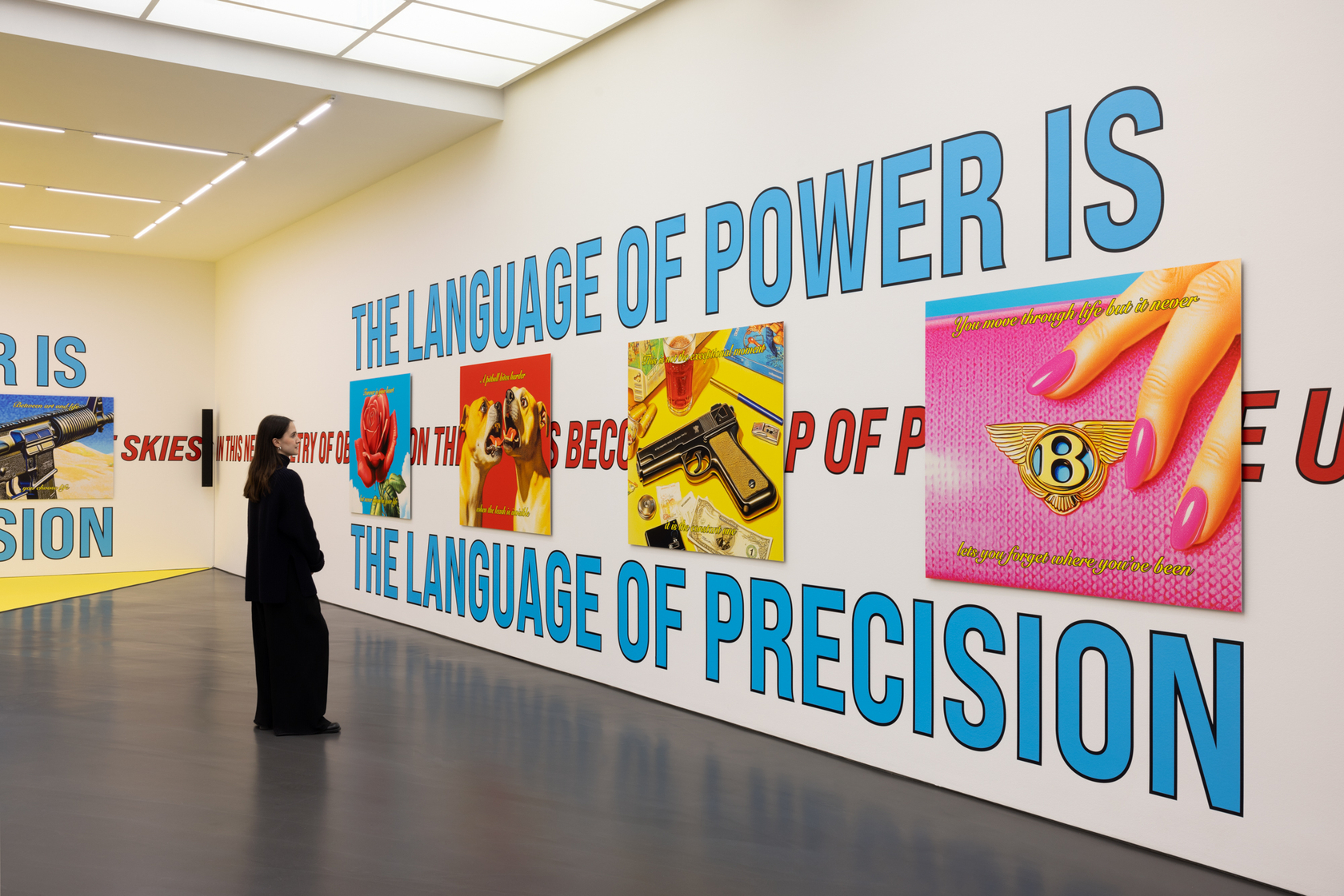 Exhibition view: Cemile Sahin, ROAD RUNNER, Esther Schipper, Berlin, 2025. Photo: © Andrea Rossetti