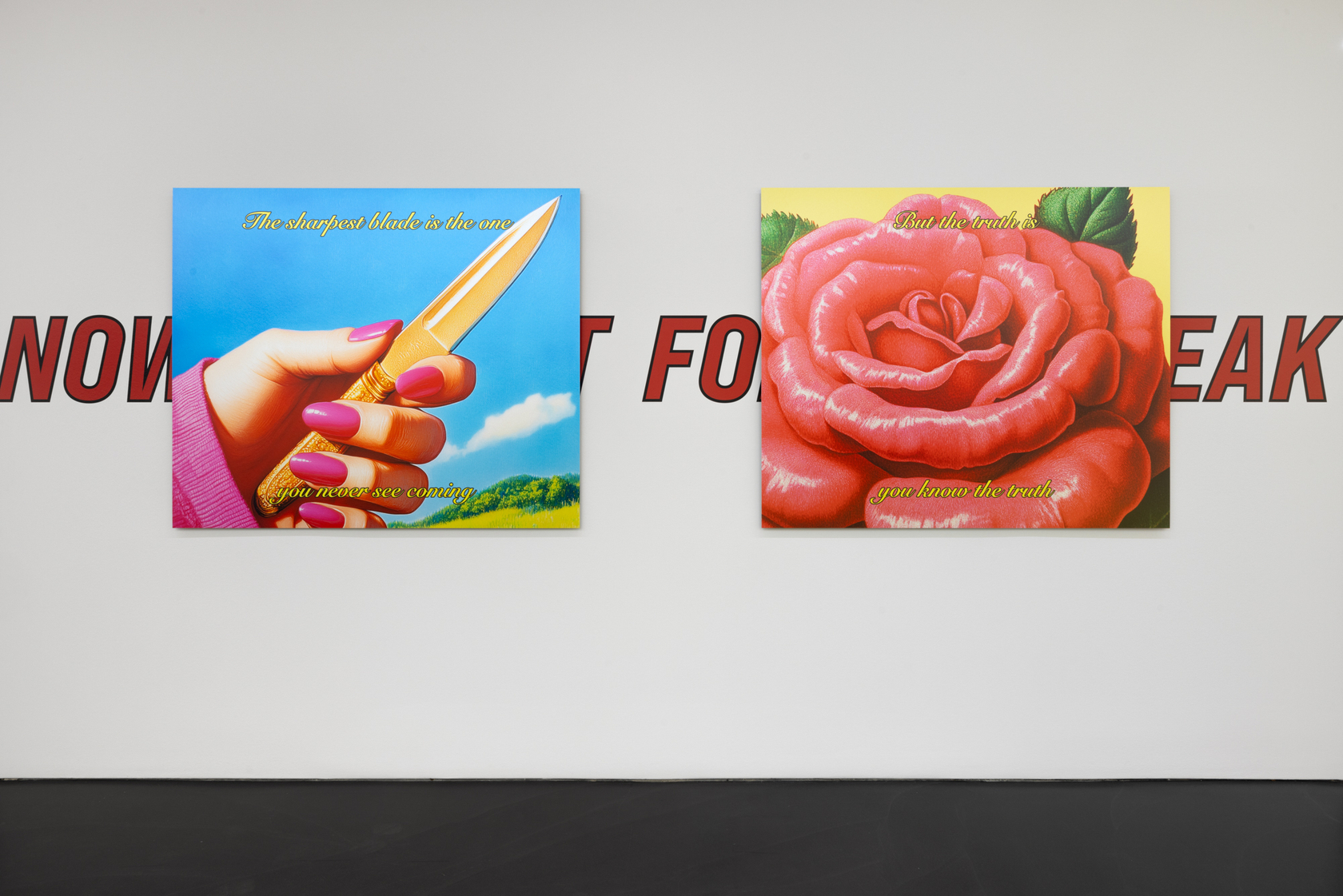 Exhibition view: Cemile Sahin, ROAD RUNNER, Esther Schipper, Berlin, 2025. Photo: © Andrea Rossetti