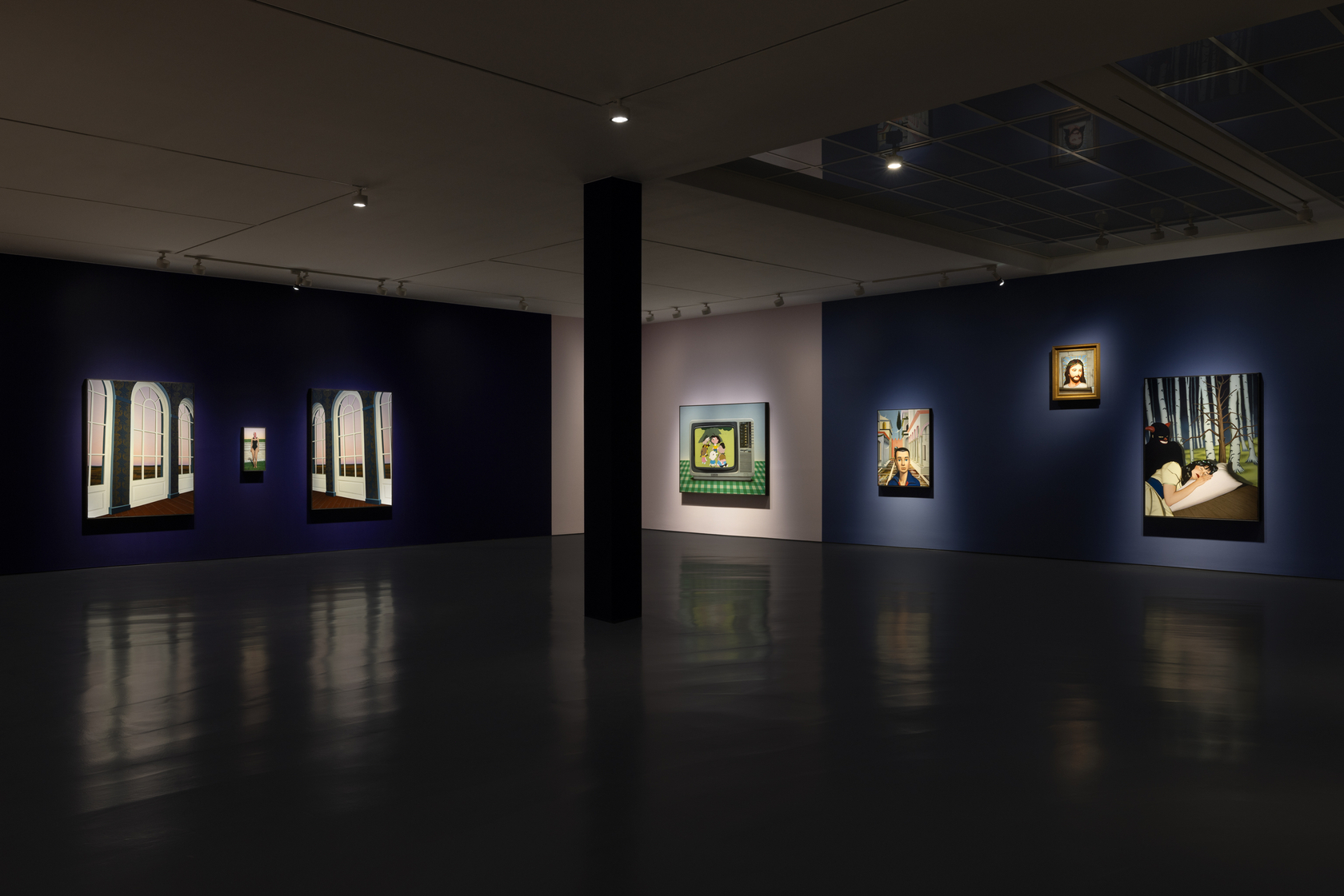 Exhibition view: Sun Yitian, Romantic Room, Esther Schipper, Berlin, 2025. Photo: © Andrea Rossetti