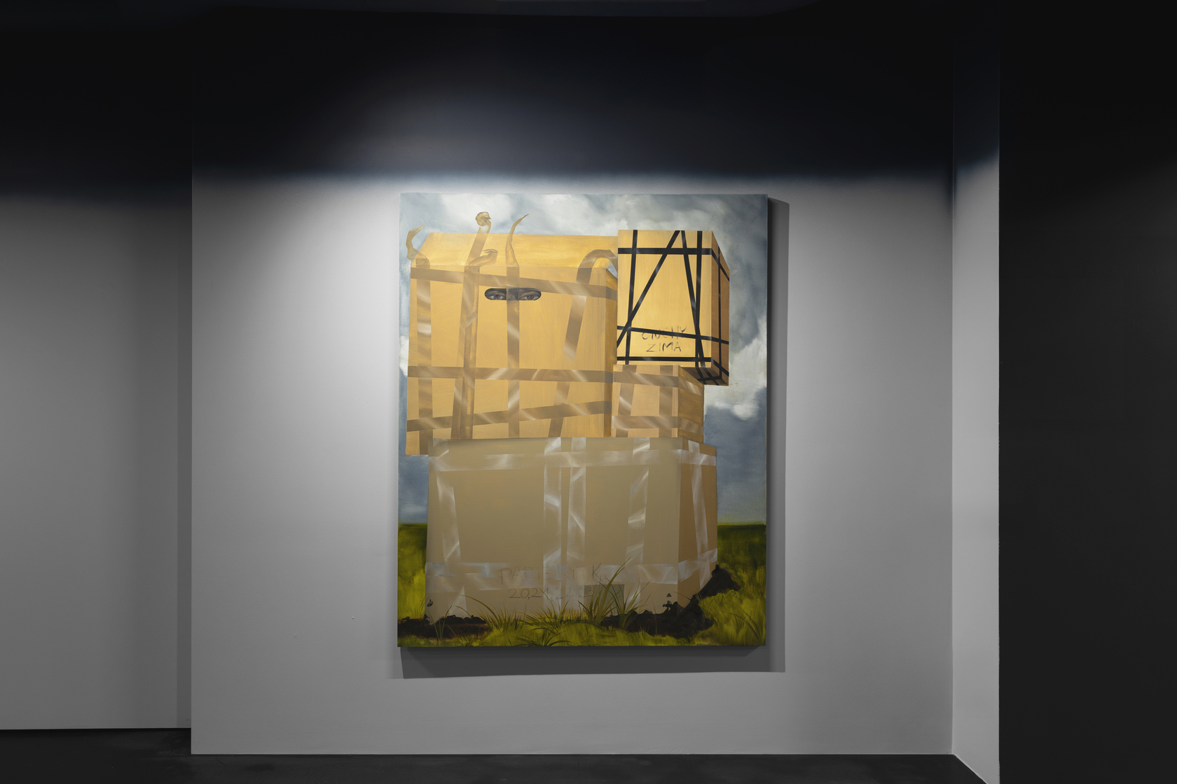 Exhibition view: A Dreamlike Pandemic: The Paintings of Karolina Jabłońska, Krupa Art Foundation, Wrocław, 2025. Photo &copy; Alicja Kielan /...