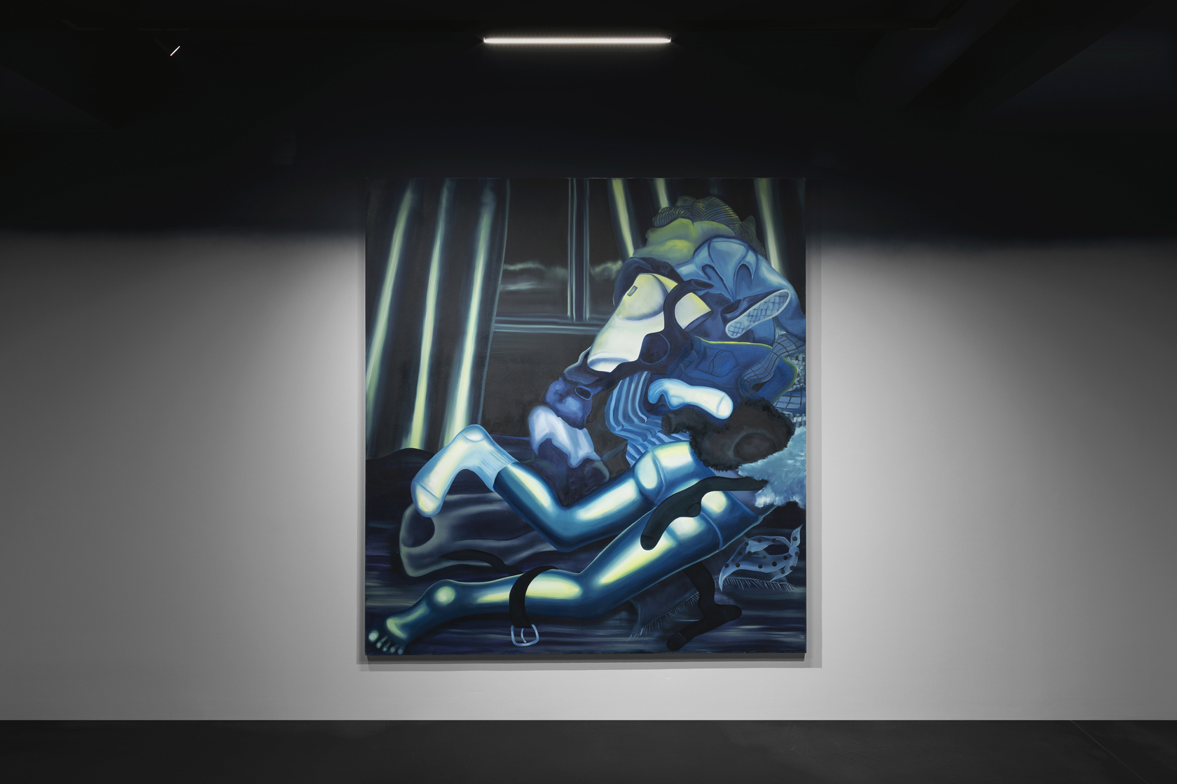 Exhibition view: A Dreamlike Pandemic: The Paintings of Karolina Jabłońska, Krupa Art Foundation, Wrocław, 2025. Photo &copy; Alicja Kielan /...