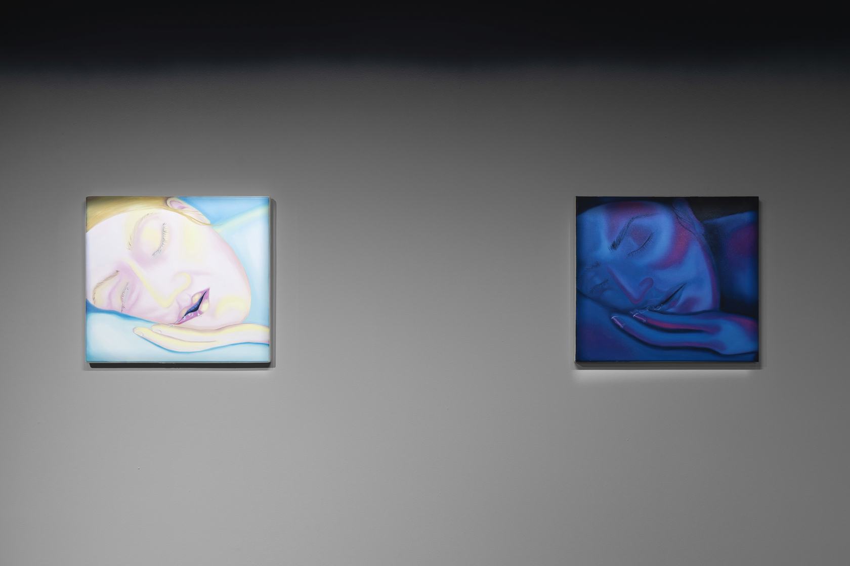 Exhibition view: A Dreamlike Pandemic: The Paintings of Karolina Jabłońska, Krupa Art Foundation, Wrocław, 2025. Photo &copy; Alicja Kielan /...