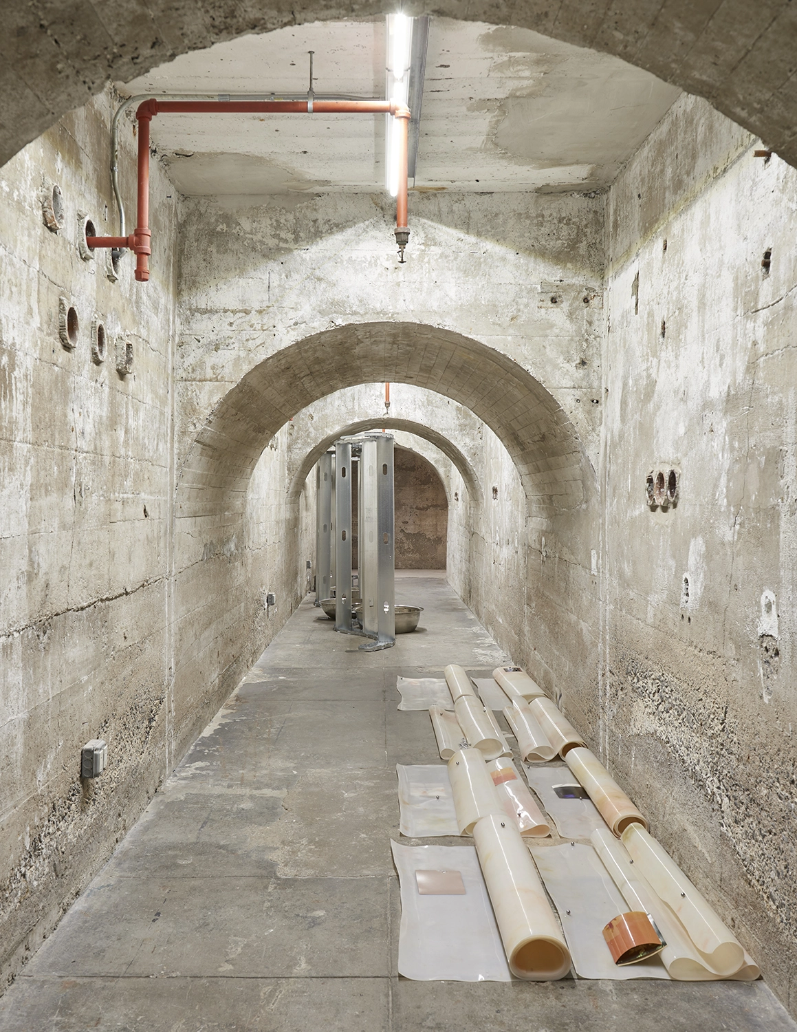 Exhibition view: In Practice: Total Disbelief, SculptureCenter, New York, 2020. Photo © Kyle Knodell