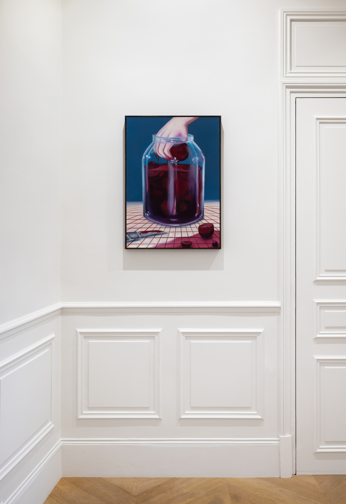 Exhibition view: Karolina Jabłońska, Jarred Kitchen, Esther Schipper, Paris, 2025. Photo © Andrea Rossetti